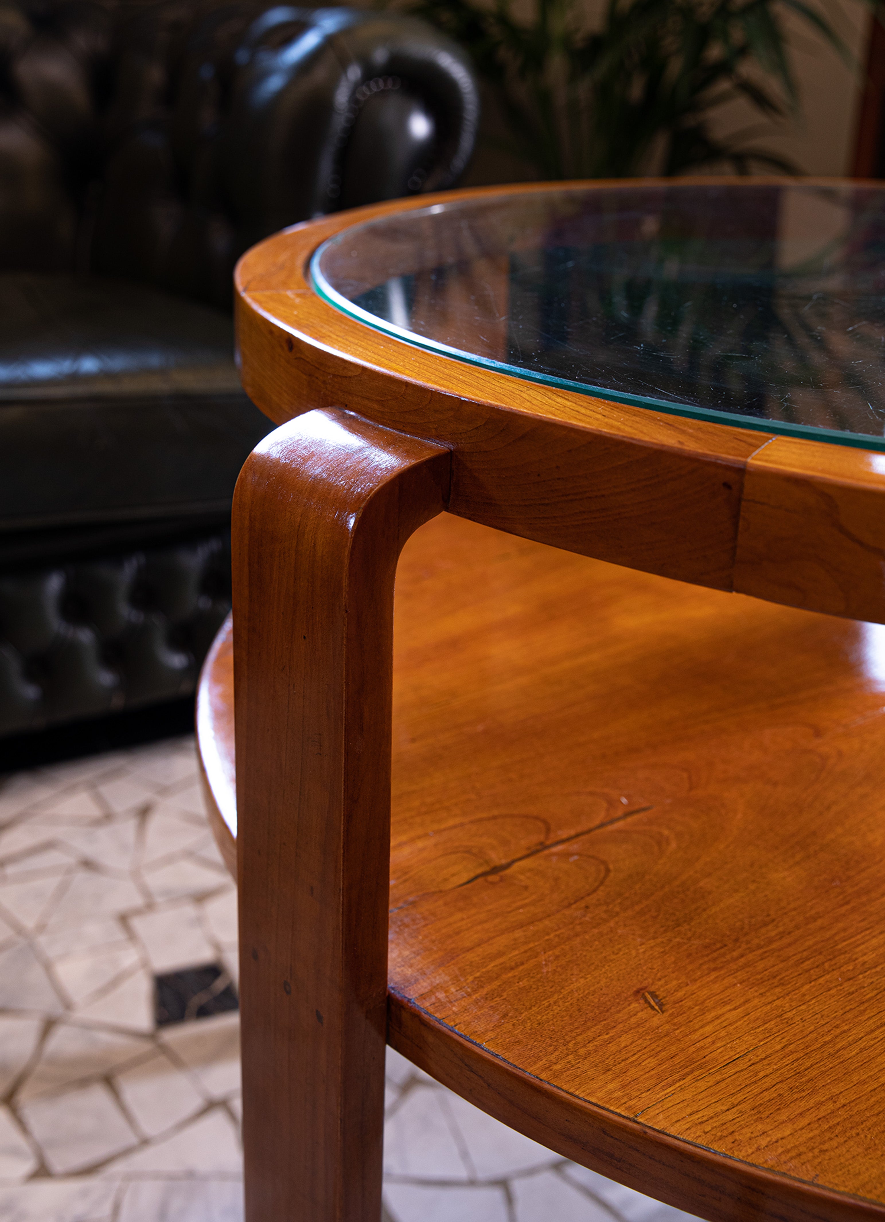 Walnut Coffee Table - 1940