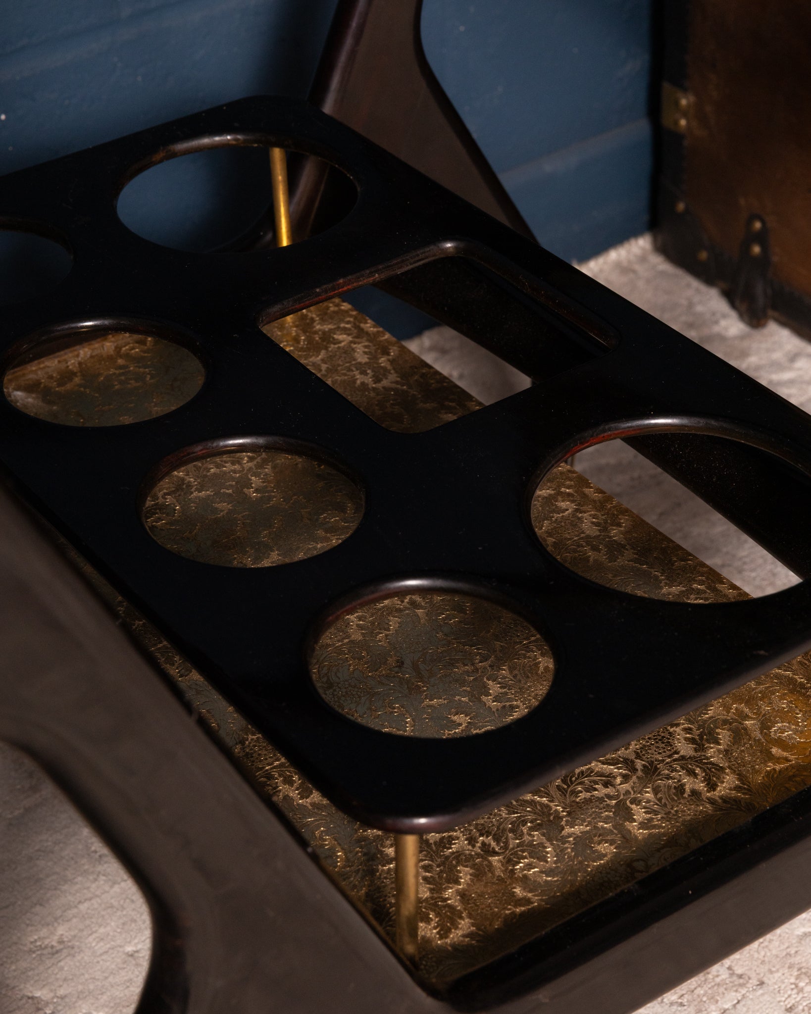 A designer trolley for an Italian Prince, attributed to Cesare Lacca