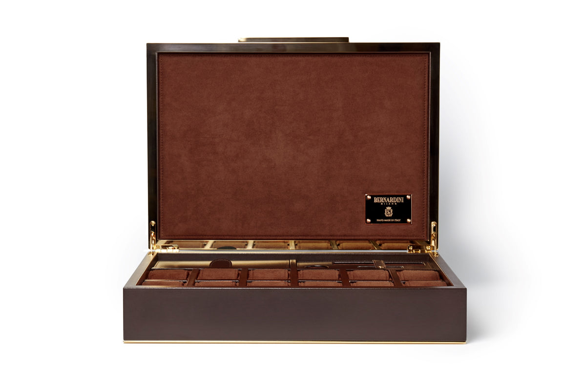 Bernardini Watch Holder - Deep Brown and Havana - N° 02/30