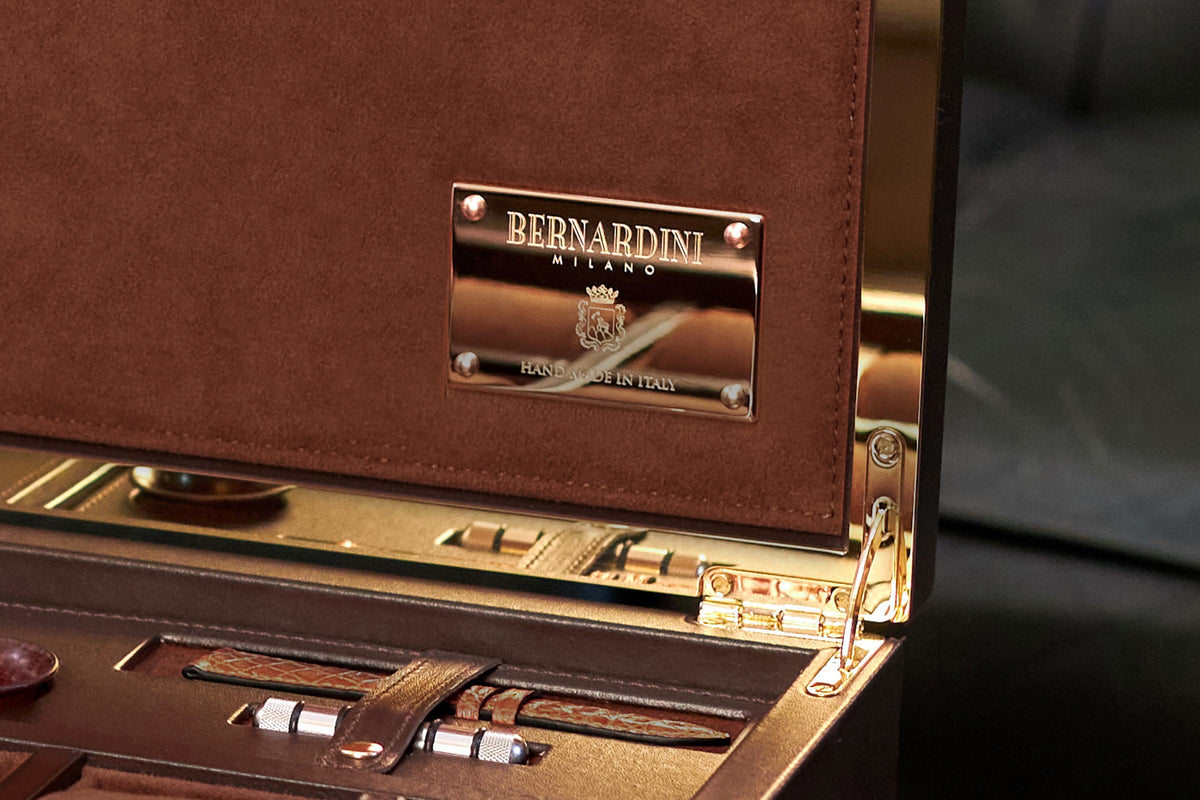 Bernardini Watch Holder - Deep Brown and Havana - N° 02/30