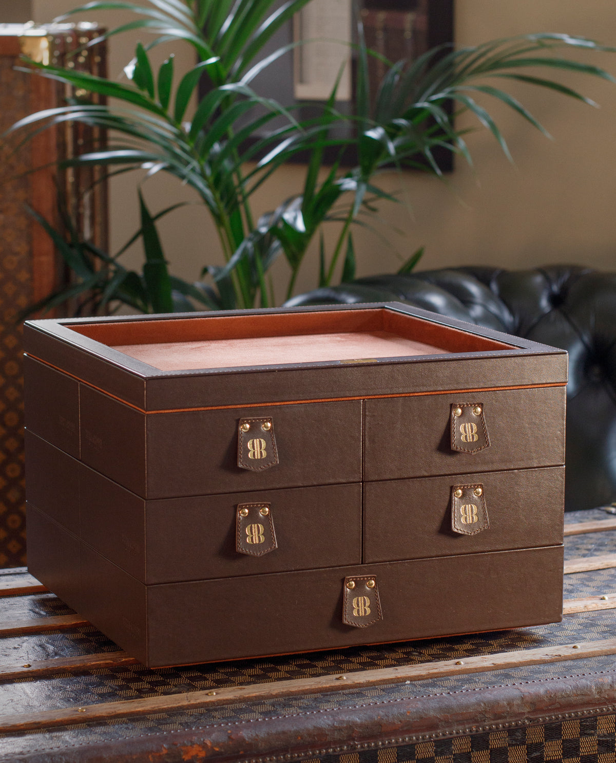 Bernardini Watch Holder Brown Tower