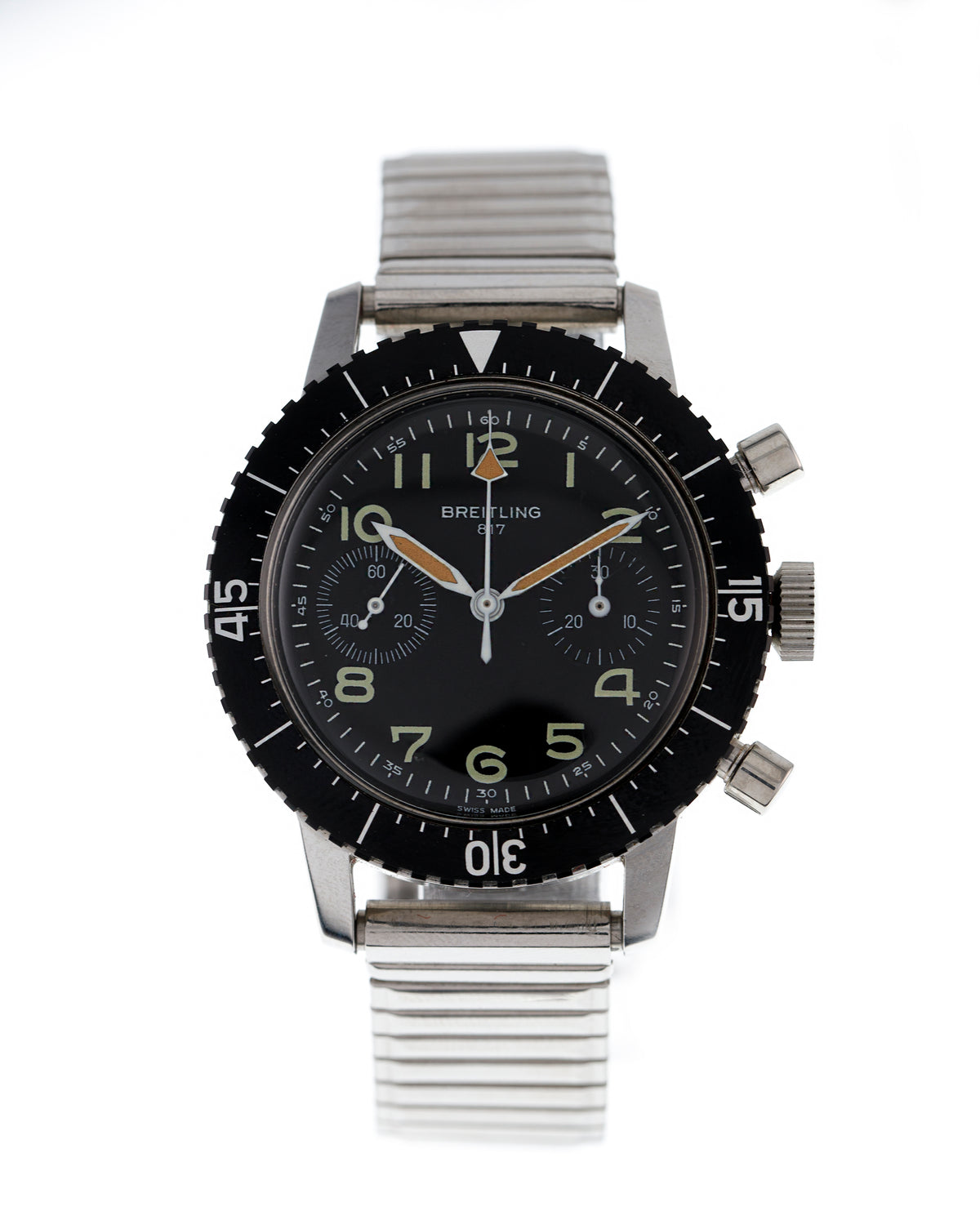 Breitling chronograph retailed for Italian Army