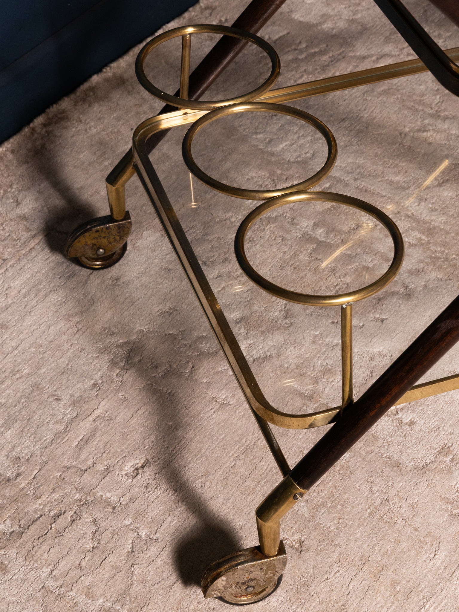Cesare Lacca 1950s Italian Bar Cart