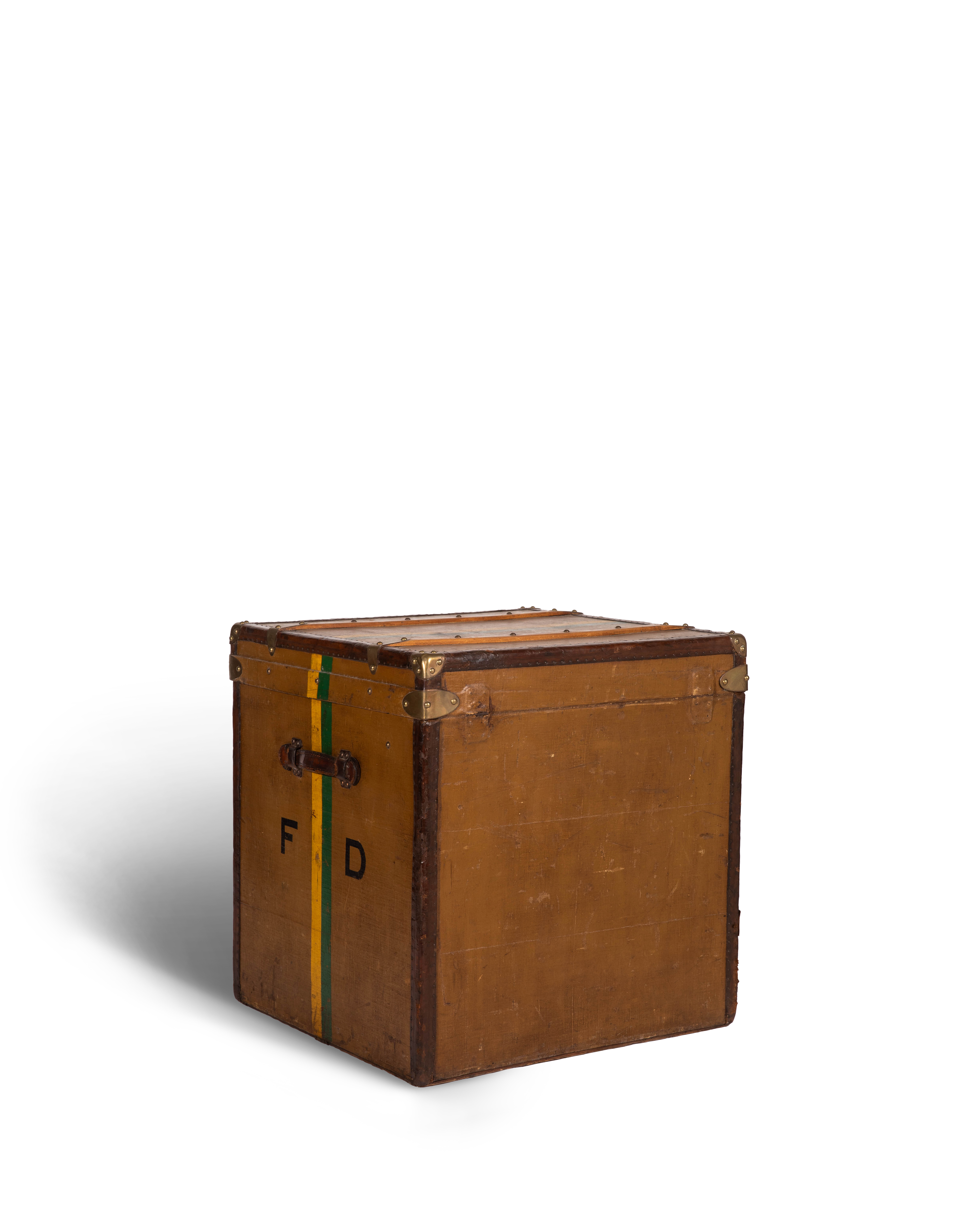 Goyard Cubic Hat-Box Trunk