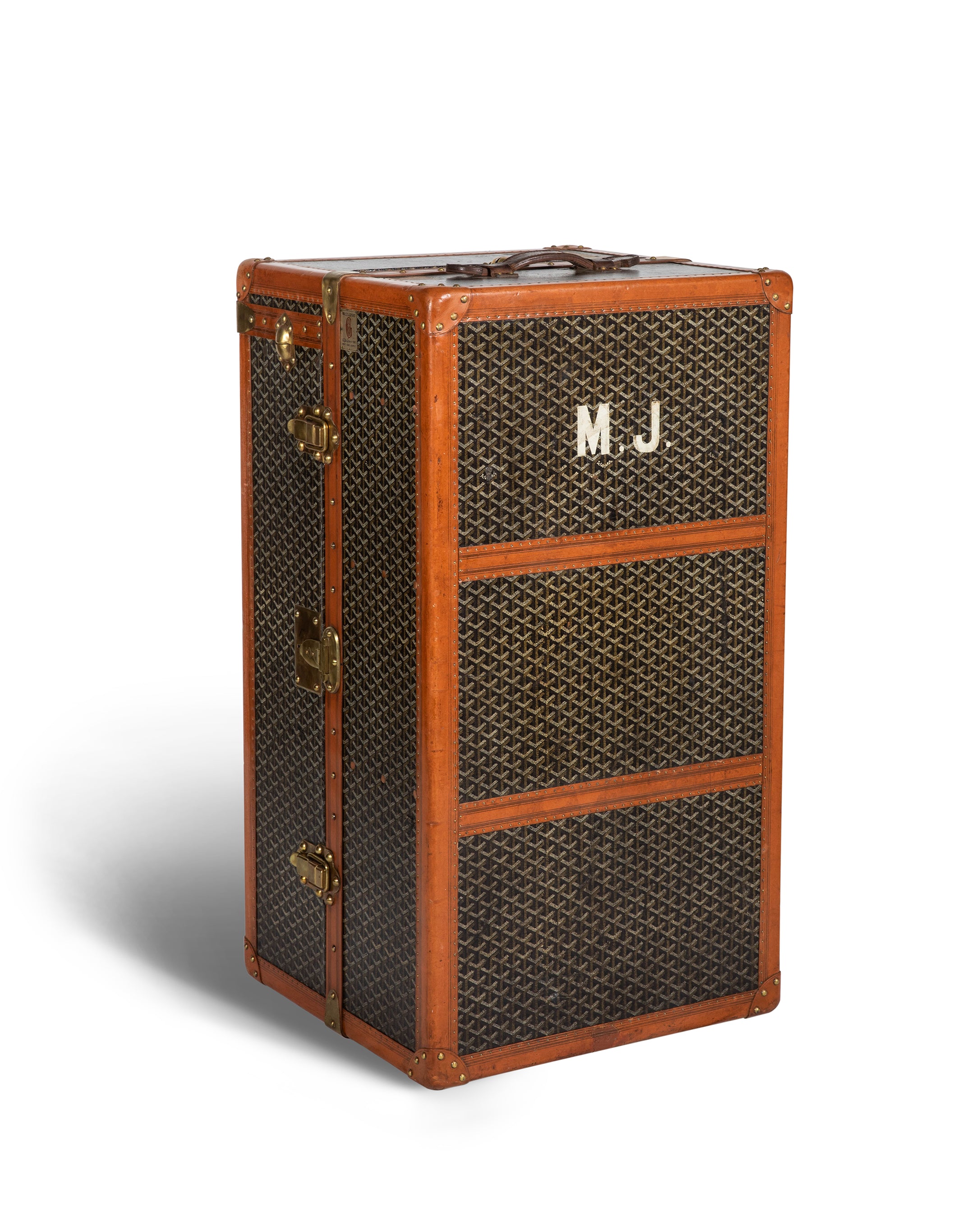 Goyard double-door Wardrobe Trunk