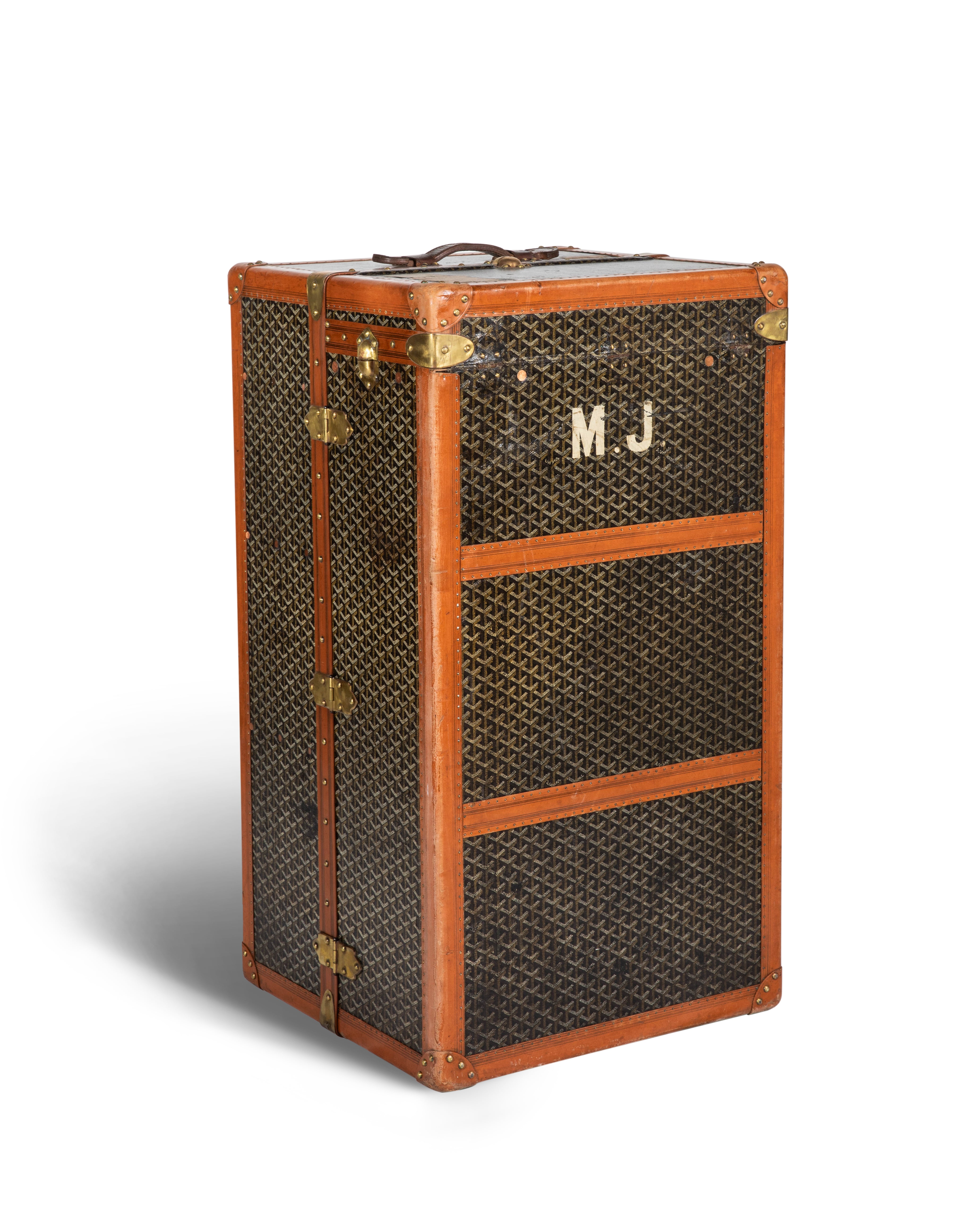 Goyard double-door Wardrobe Trunk