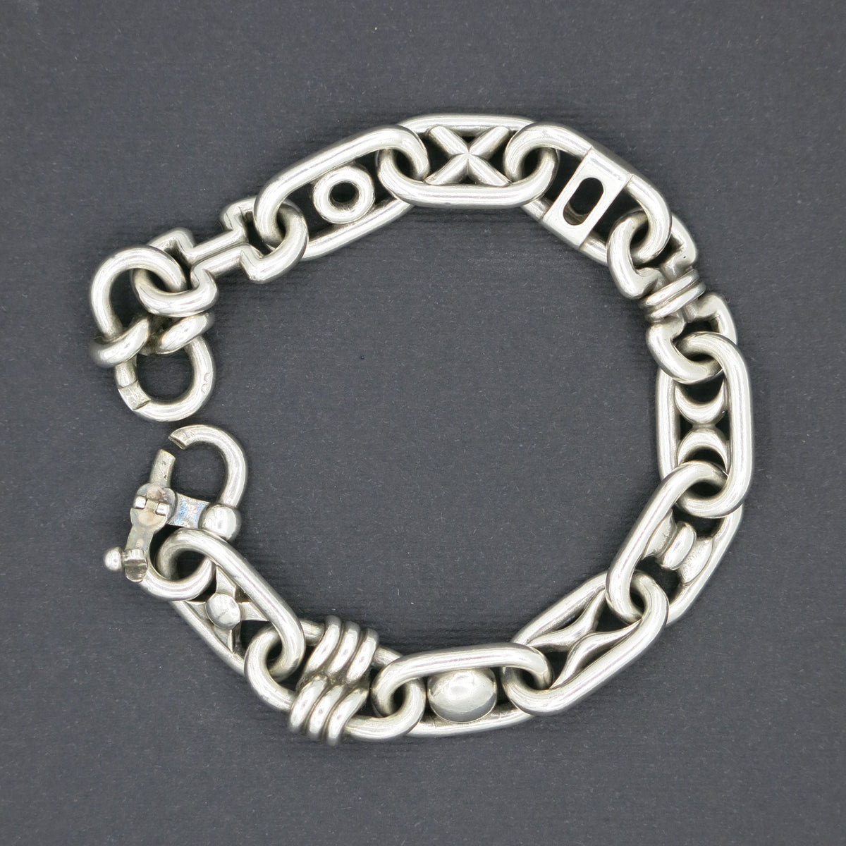 Hermès &quot;Chaine d&#39;ancre croiseé&quot; bracelet