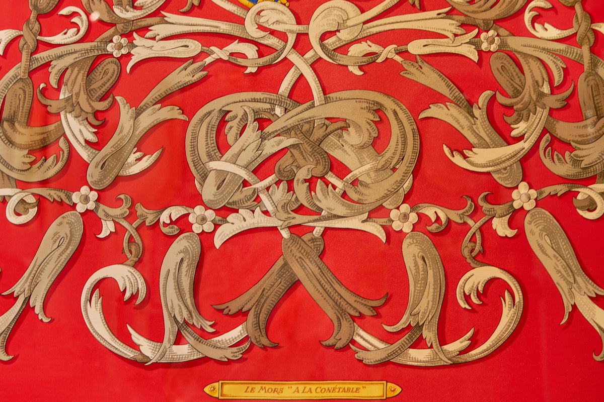 Hermés carrè Le Mors à la Conétable dis.Henry D’Origny  ed.1985