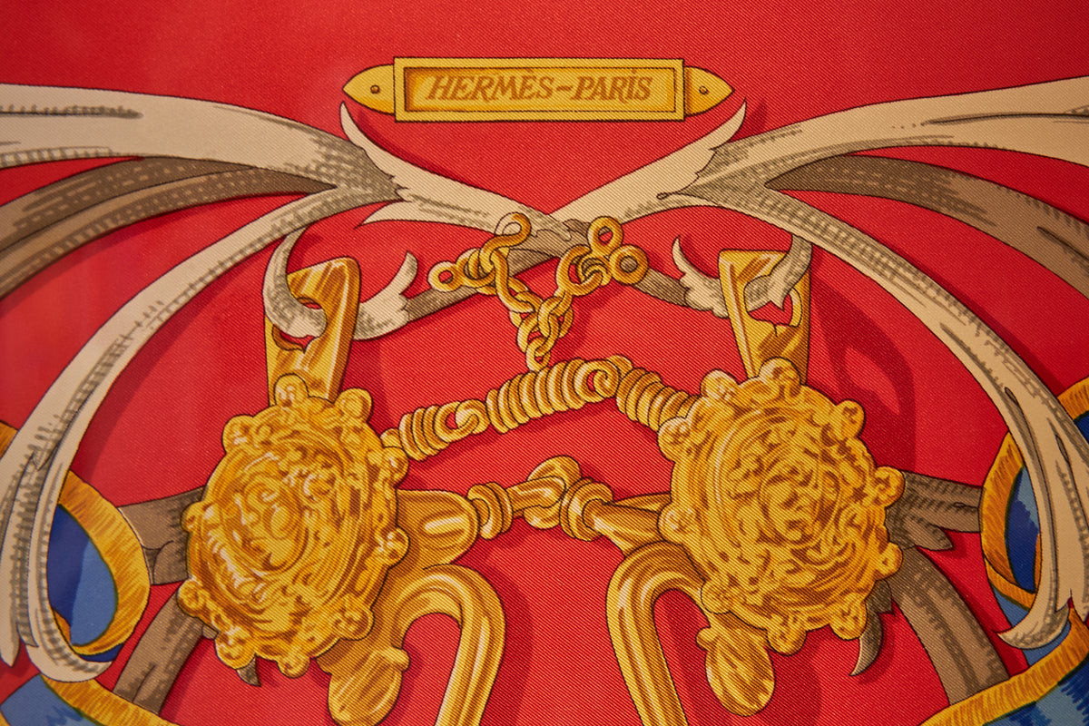 Hermés carrè Le Mors à la Conétable dis.Henry D’Origny  ed.1985
