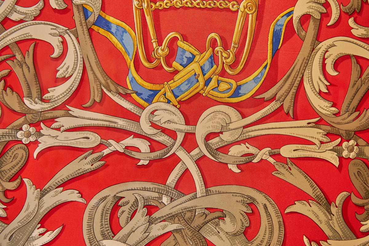 Hermés carrè Le Mors à la Conétable dis.Henry D’Origny  ed.1985