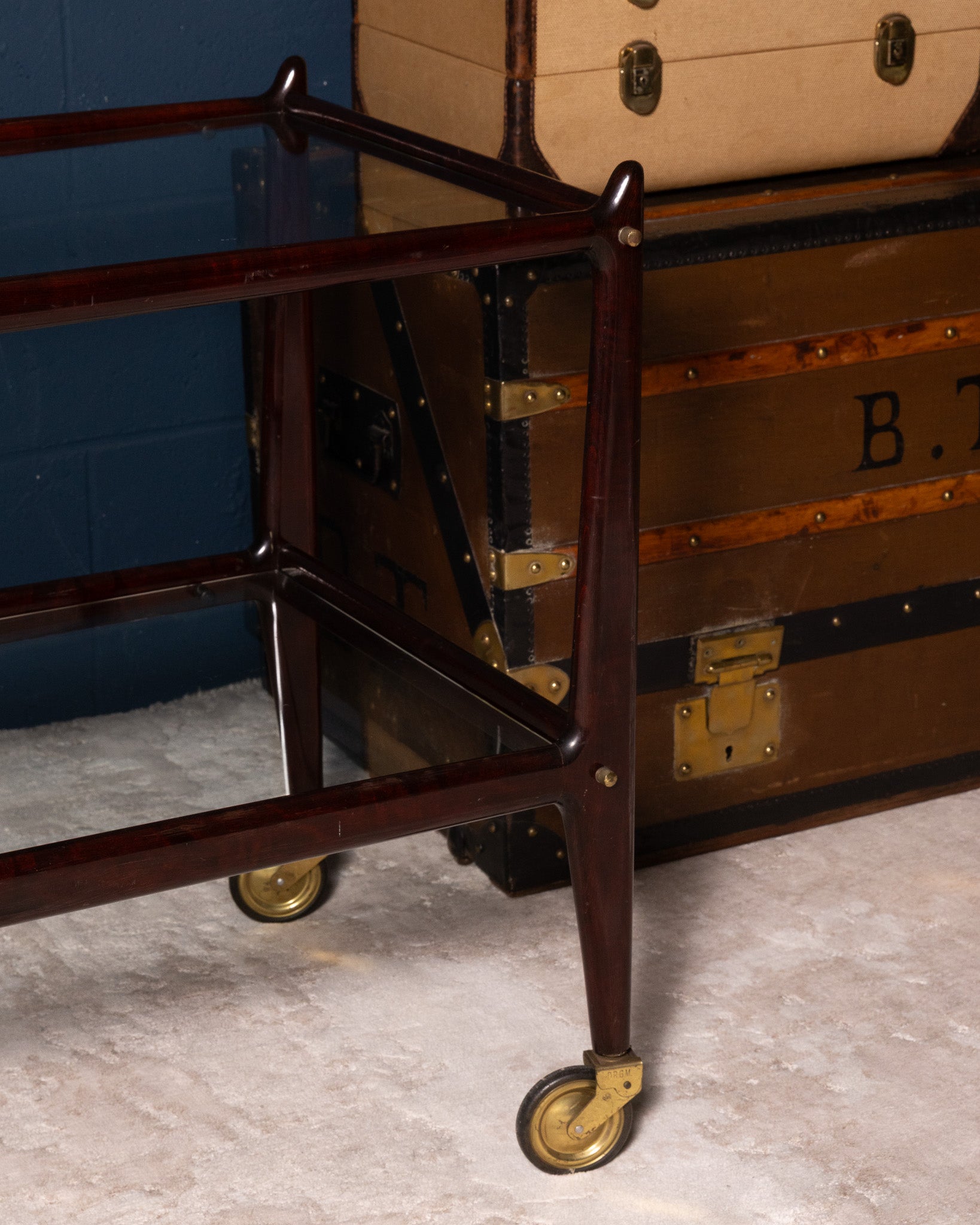 Ico Parisi's Large Bar Cart - 1950's
