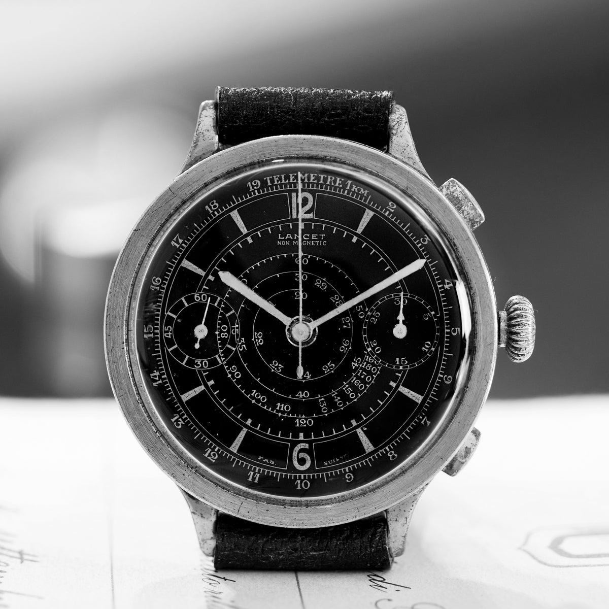 Lancet oversize chronograph