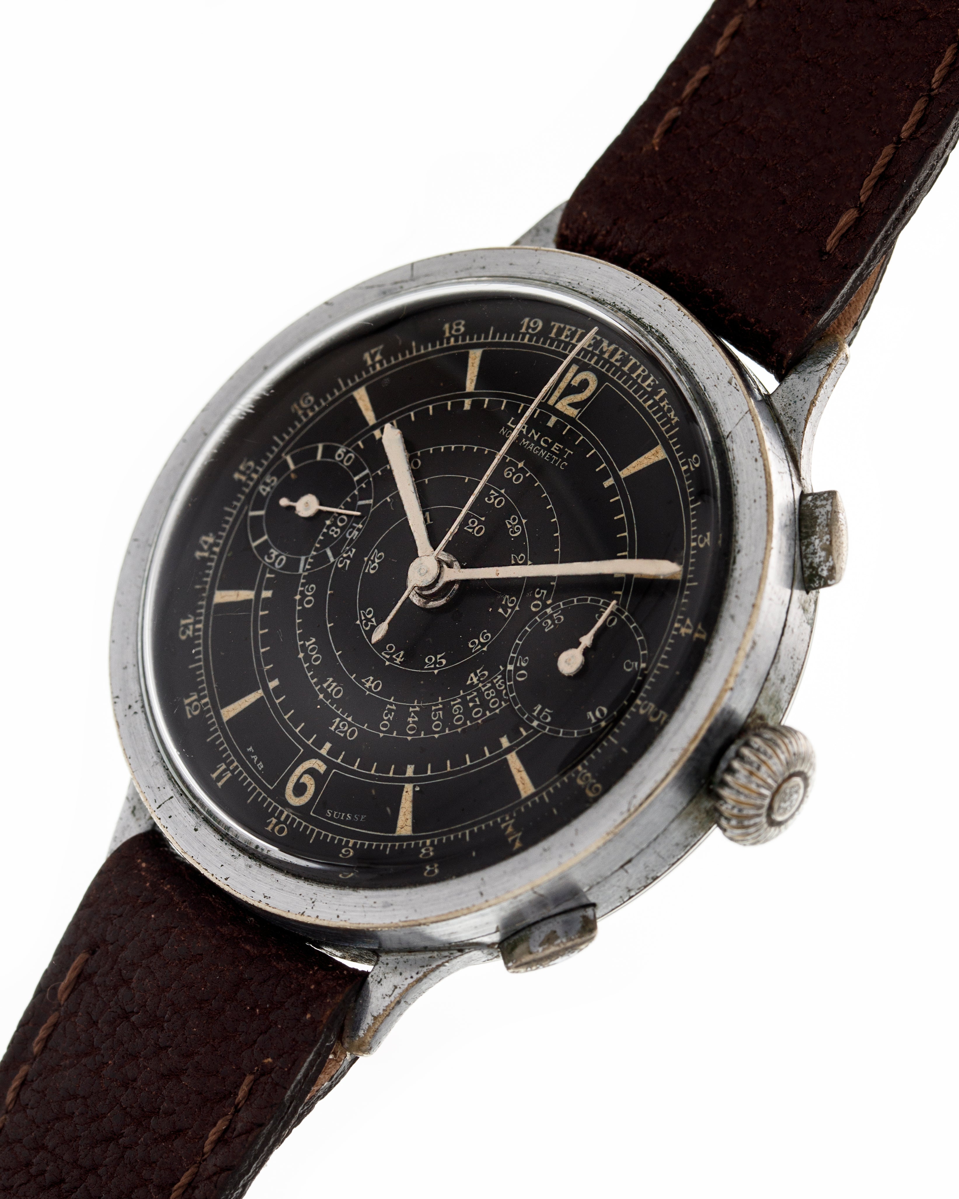 Lancet oversize chronograph