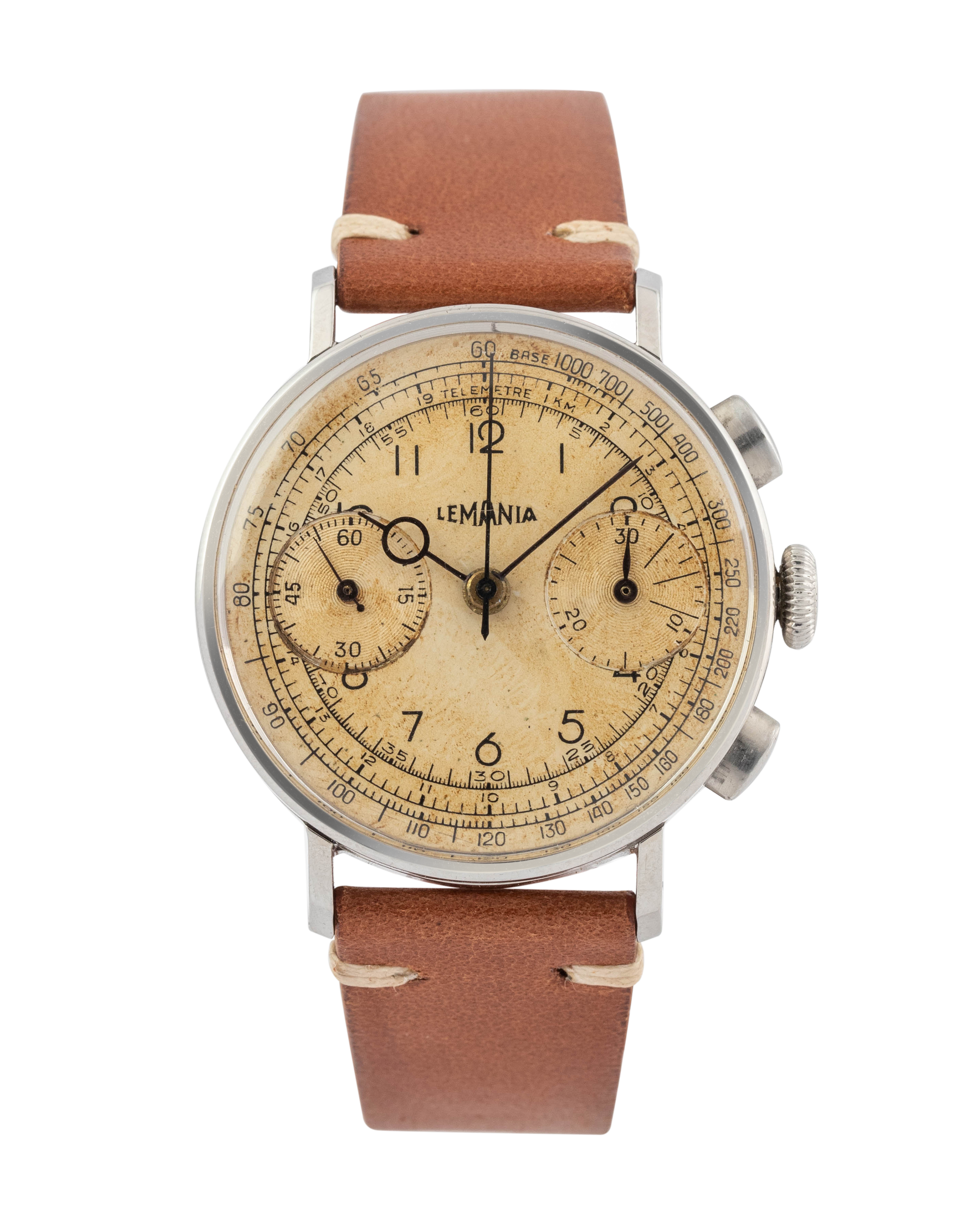 Lemania Chronograph wrist watch