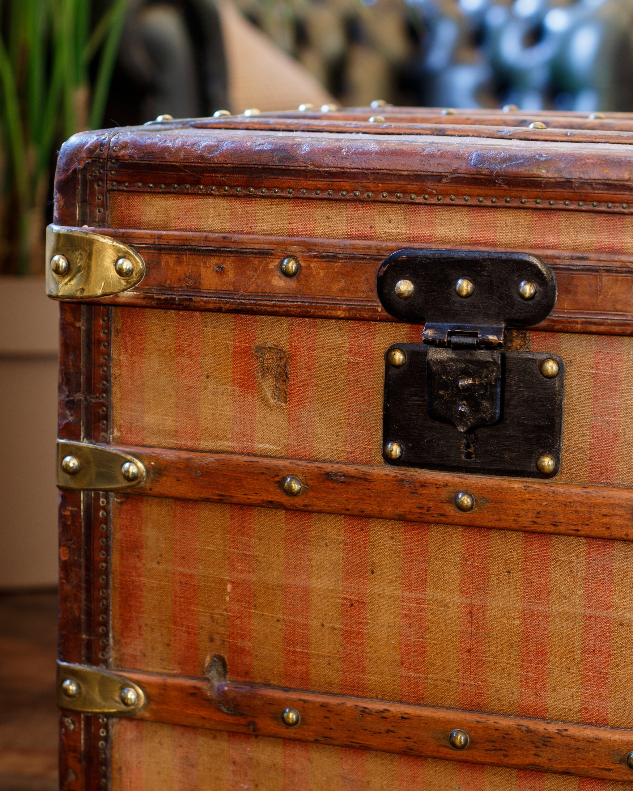 Louis Vuitton Rayee Steamer Trunk - BERNARDINI Milano