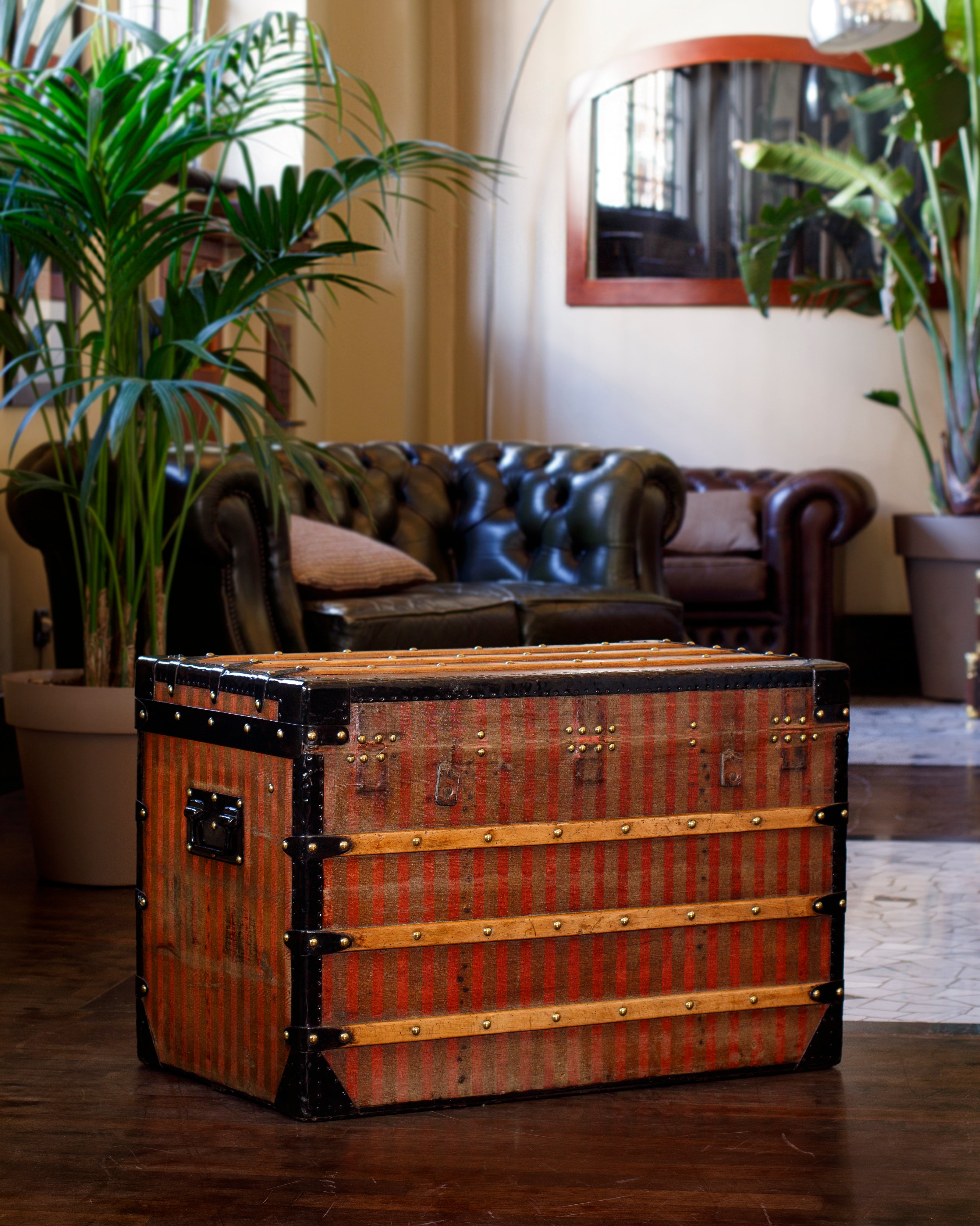 Louis Vuitton Rayee Steamer Trunk