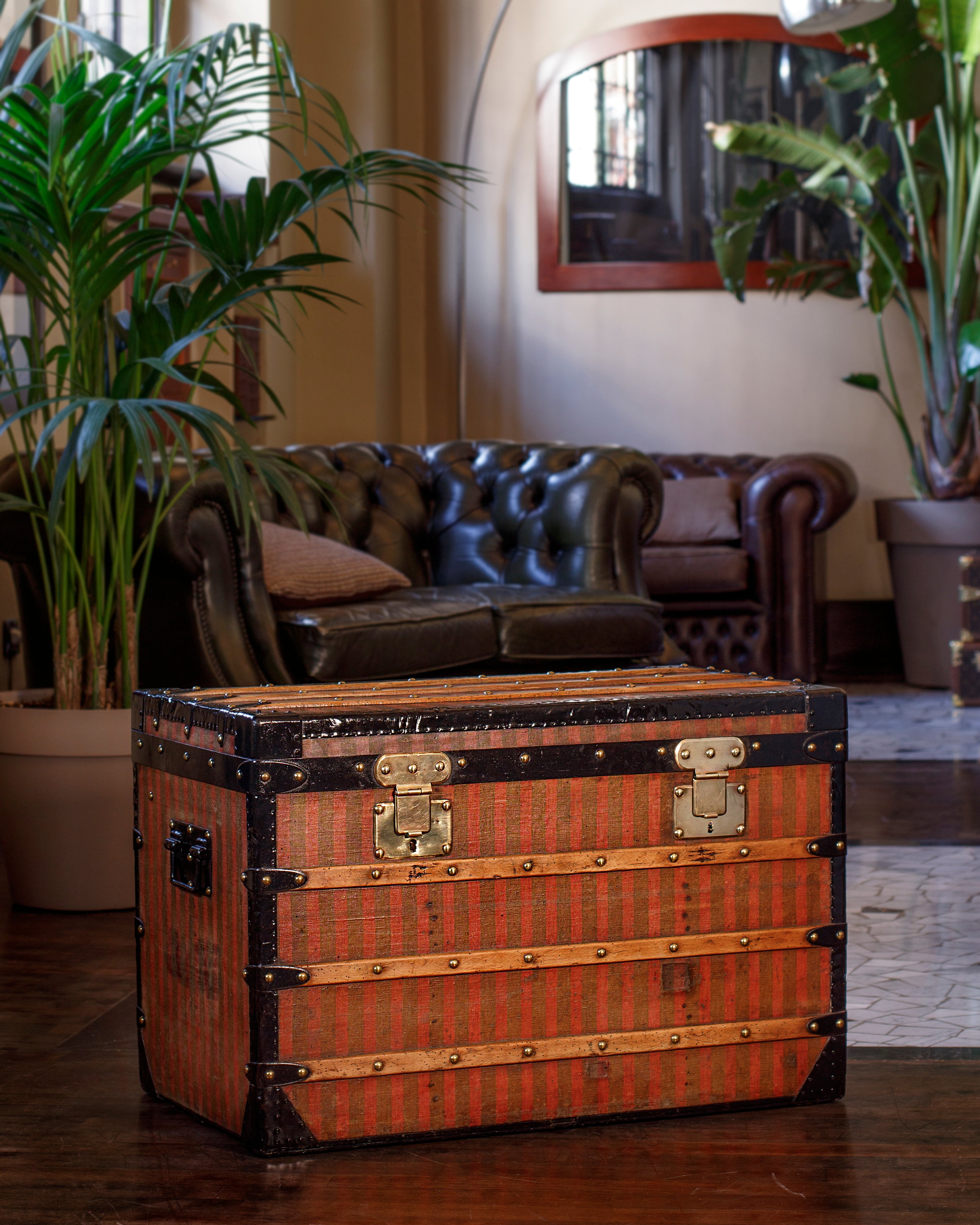 Louis Vuitton Rayee Steamer Trunk