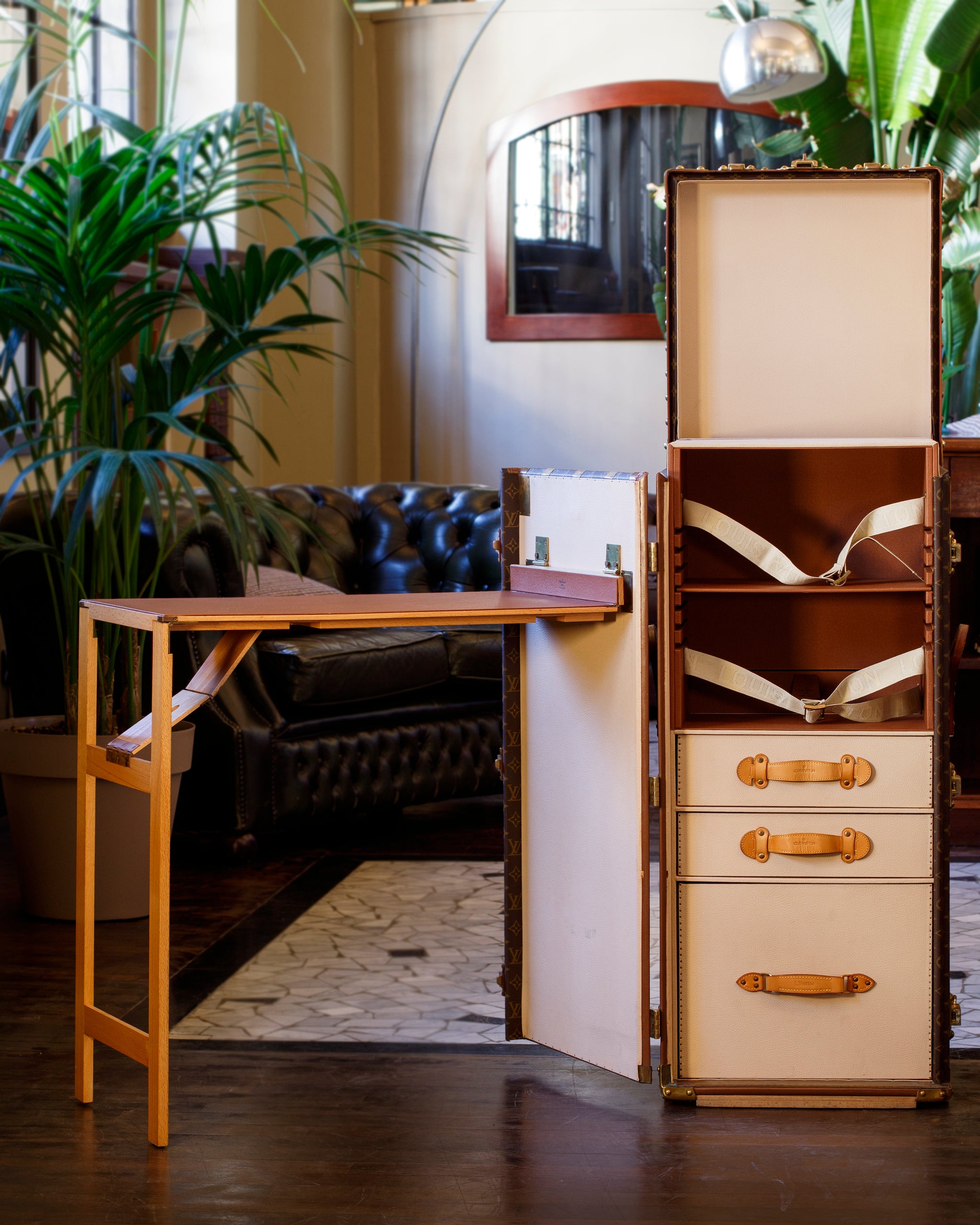 STOKOWSKI'S DESK TRUNK BY LOUIS VUITTON 