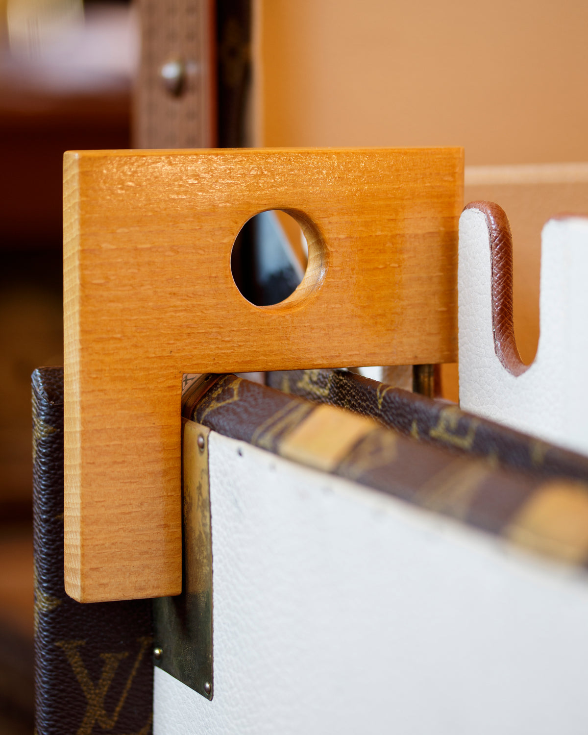 2 Stokowski desk trunk in Monogram canvas, 1964 - Fort Street Studio