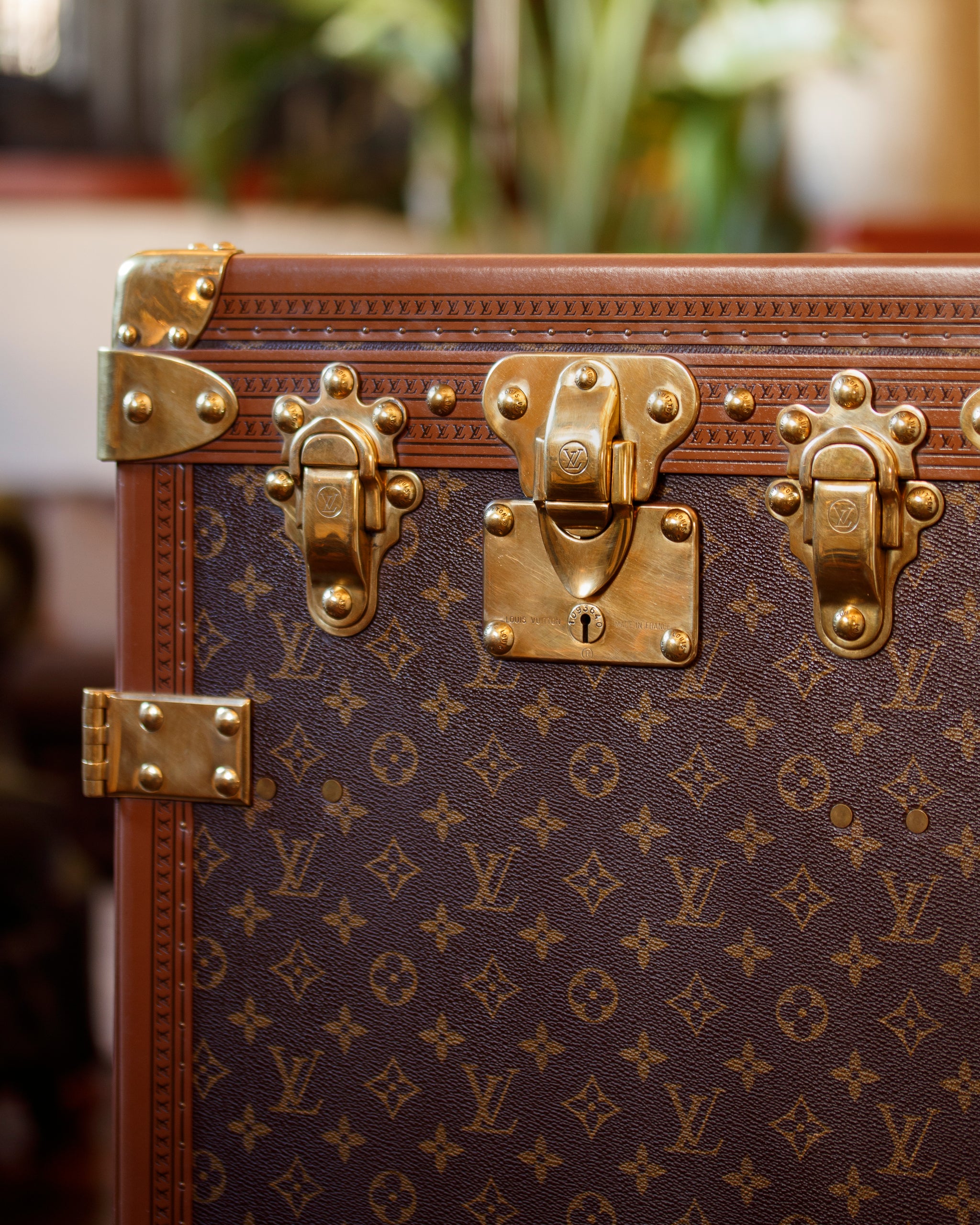 2 Stokowski desk trunk in Monogram canvas, 1964 - Fort Street Studio