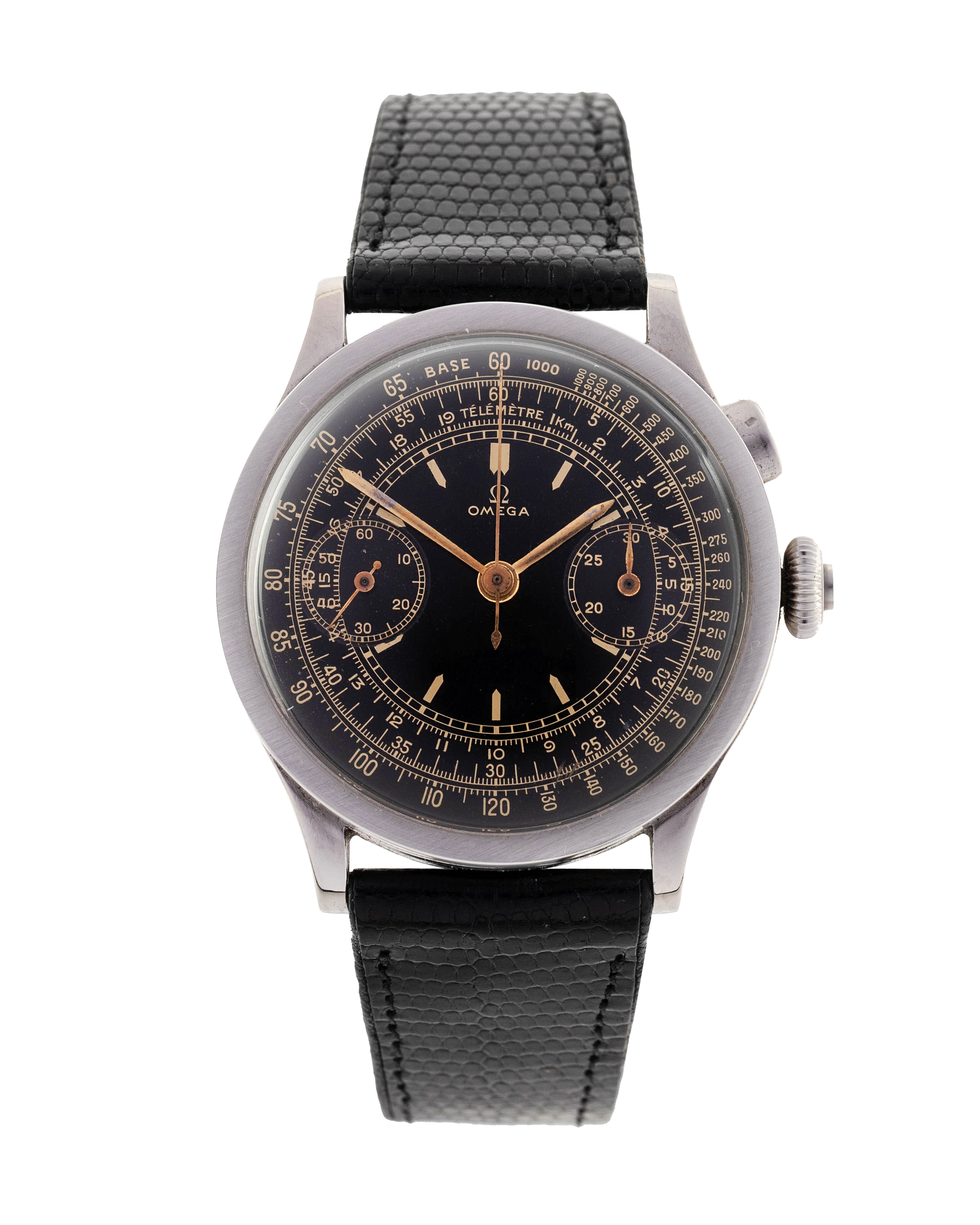 Omega Chronograph "33.3 Steel Black