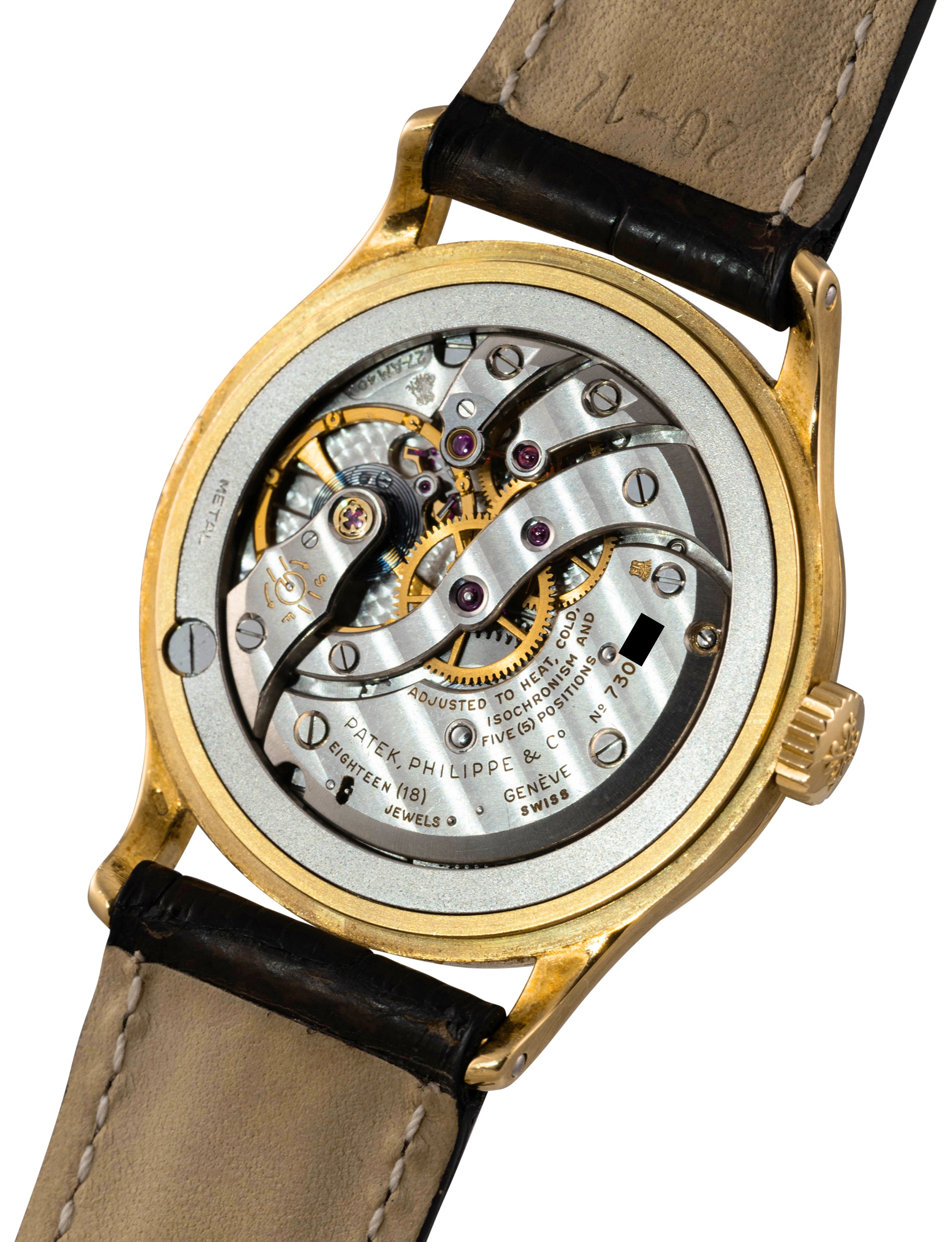 Patek Philippe Ref. 570 Y Calatrava Jost Double-Signature