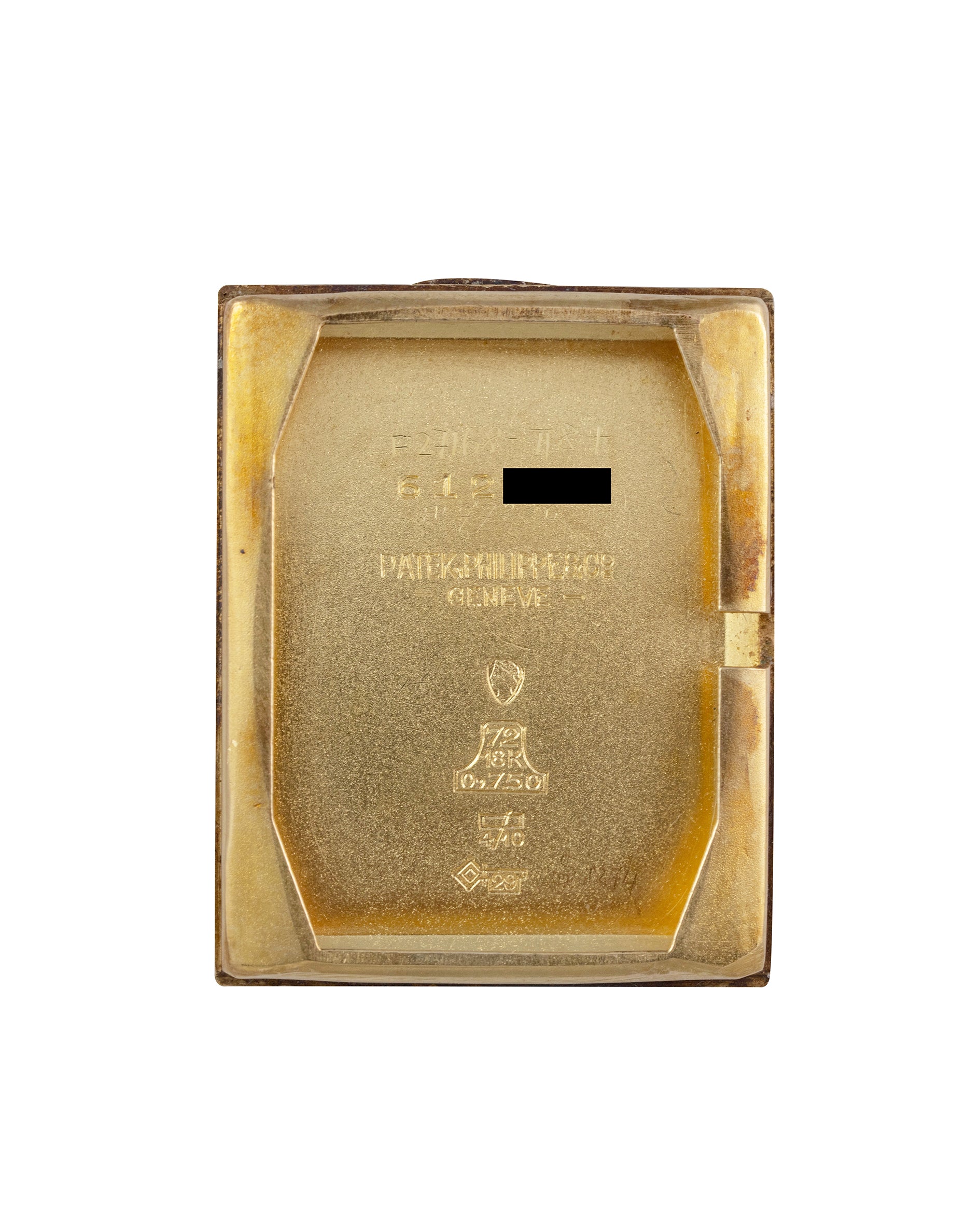 Patek Philippe Y Rectangular Double Signature by Hausman and Co.