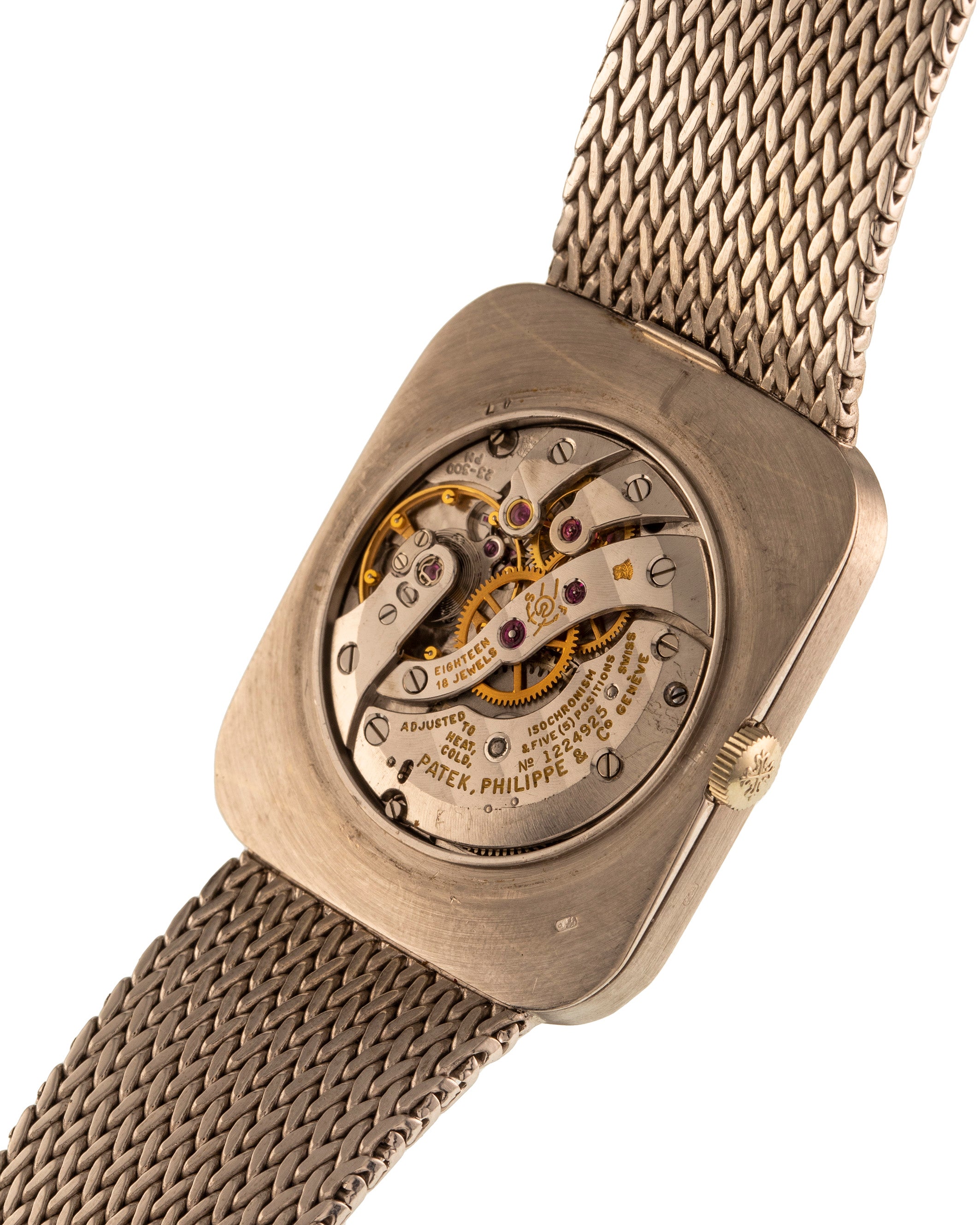 Patek Philippe Ellipse white gold and diamonds