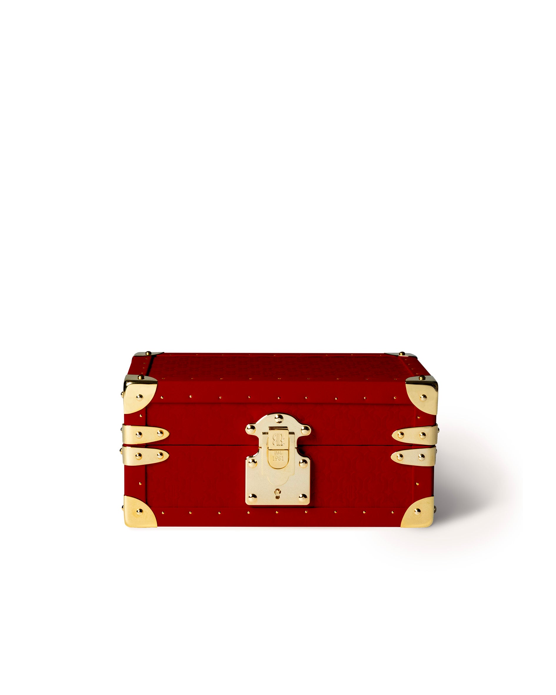 Bernardini Milano Watch Mini Trunk Ruby Red