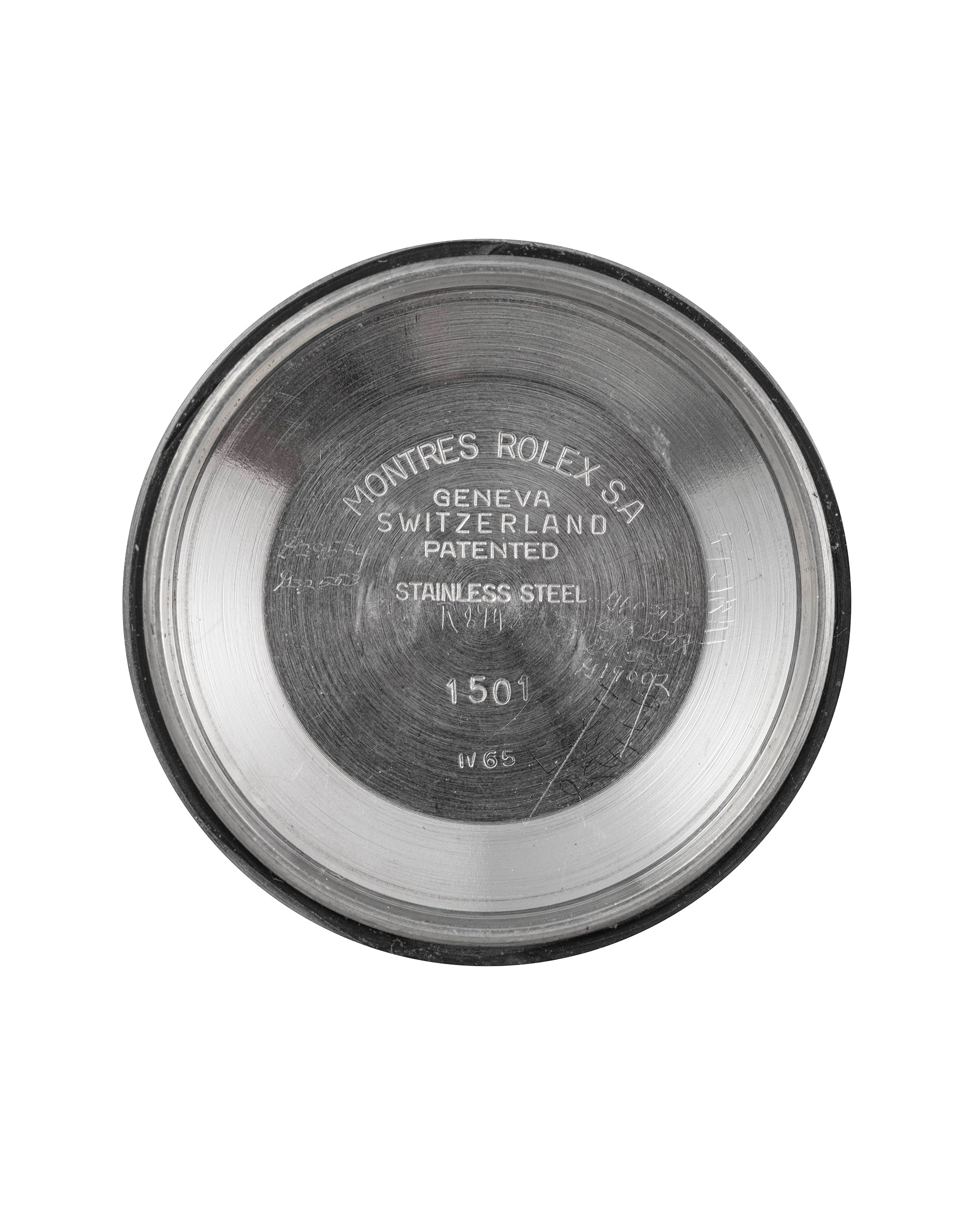 Rolex Ref. 1501 SS Datejust with Box & Papers