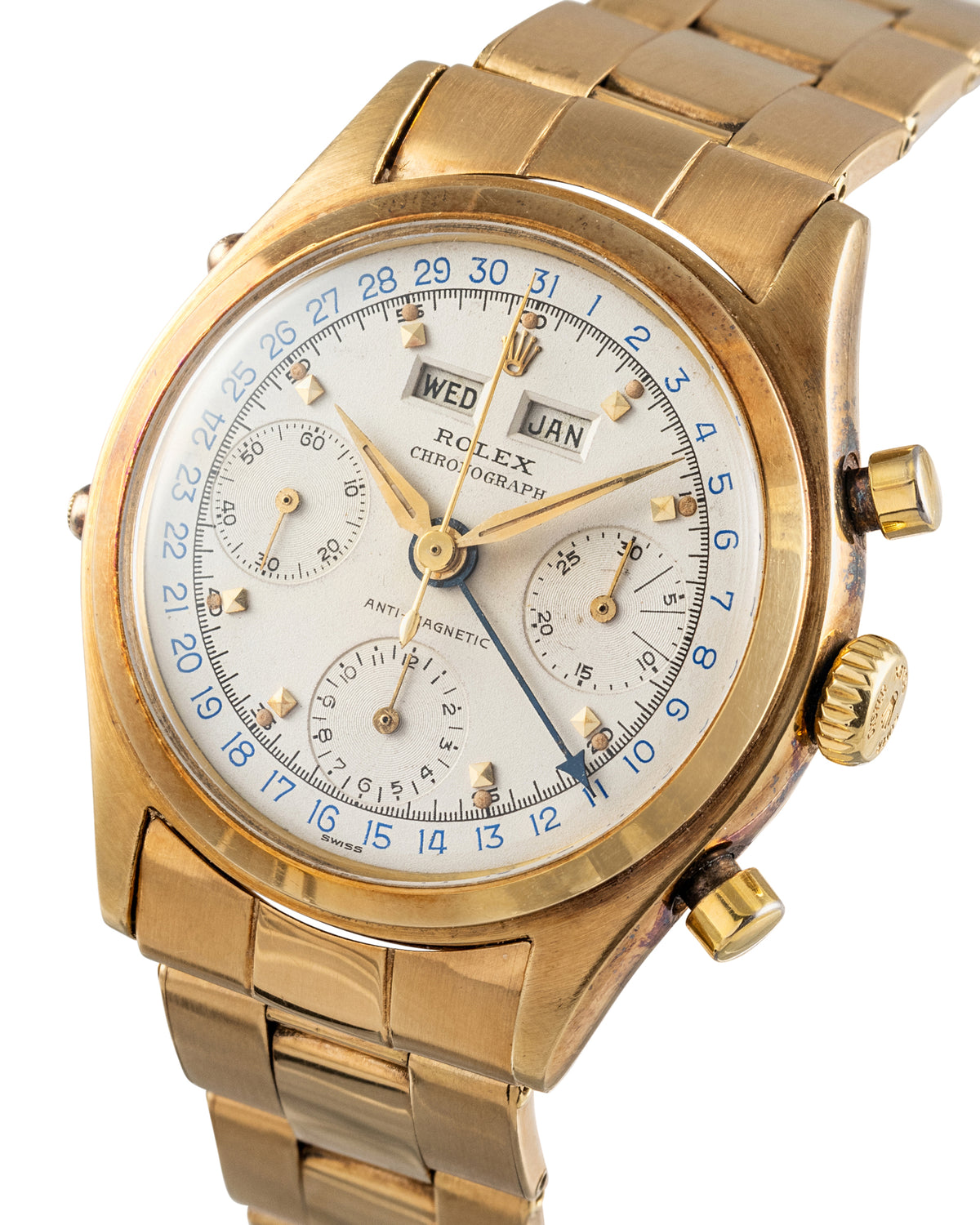 Rolex Ref. 6036 Y Triple Calendar Chronograph "Dato-Compax"