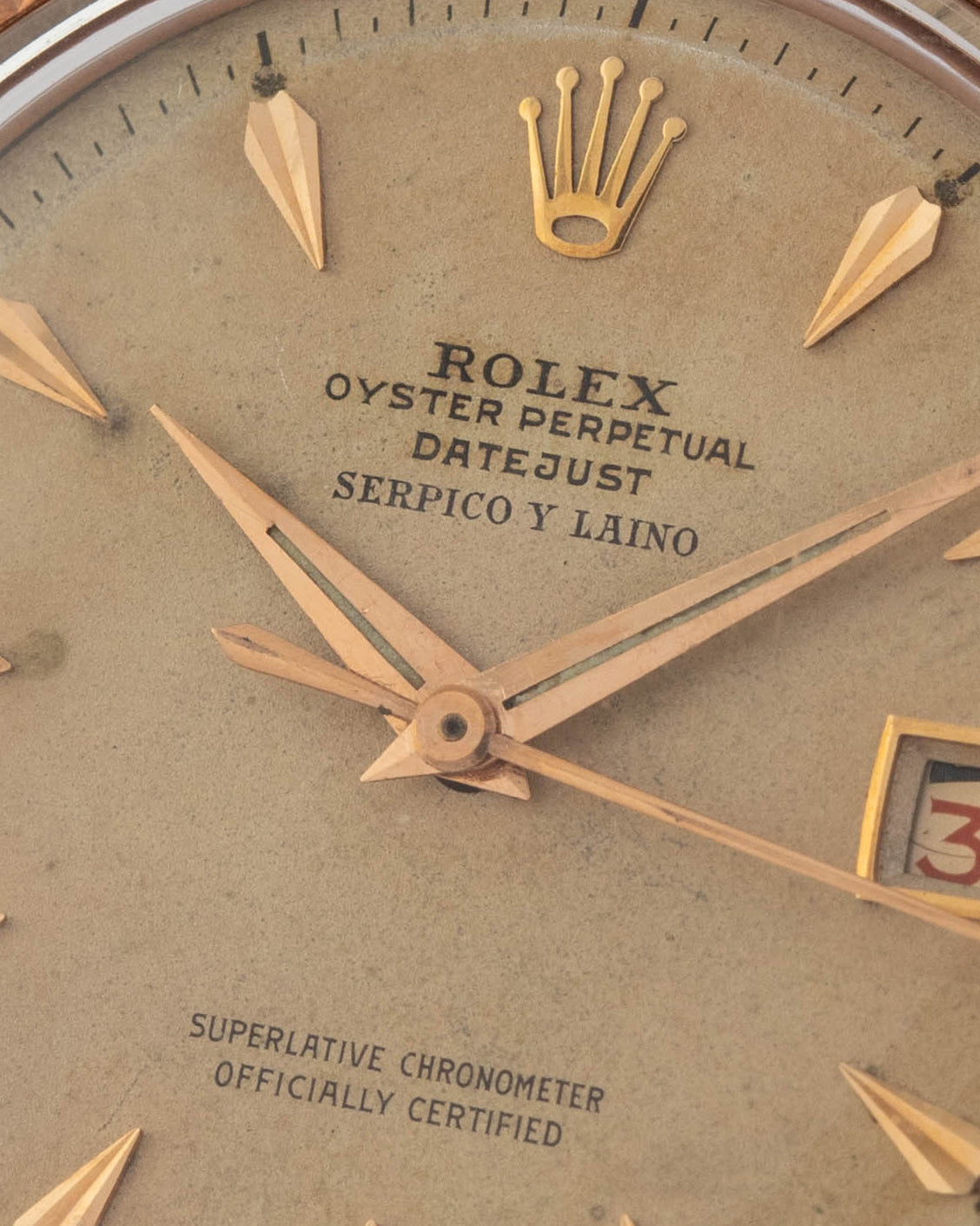 Rolex Ref. 6605 Datejust 'Ovettone'