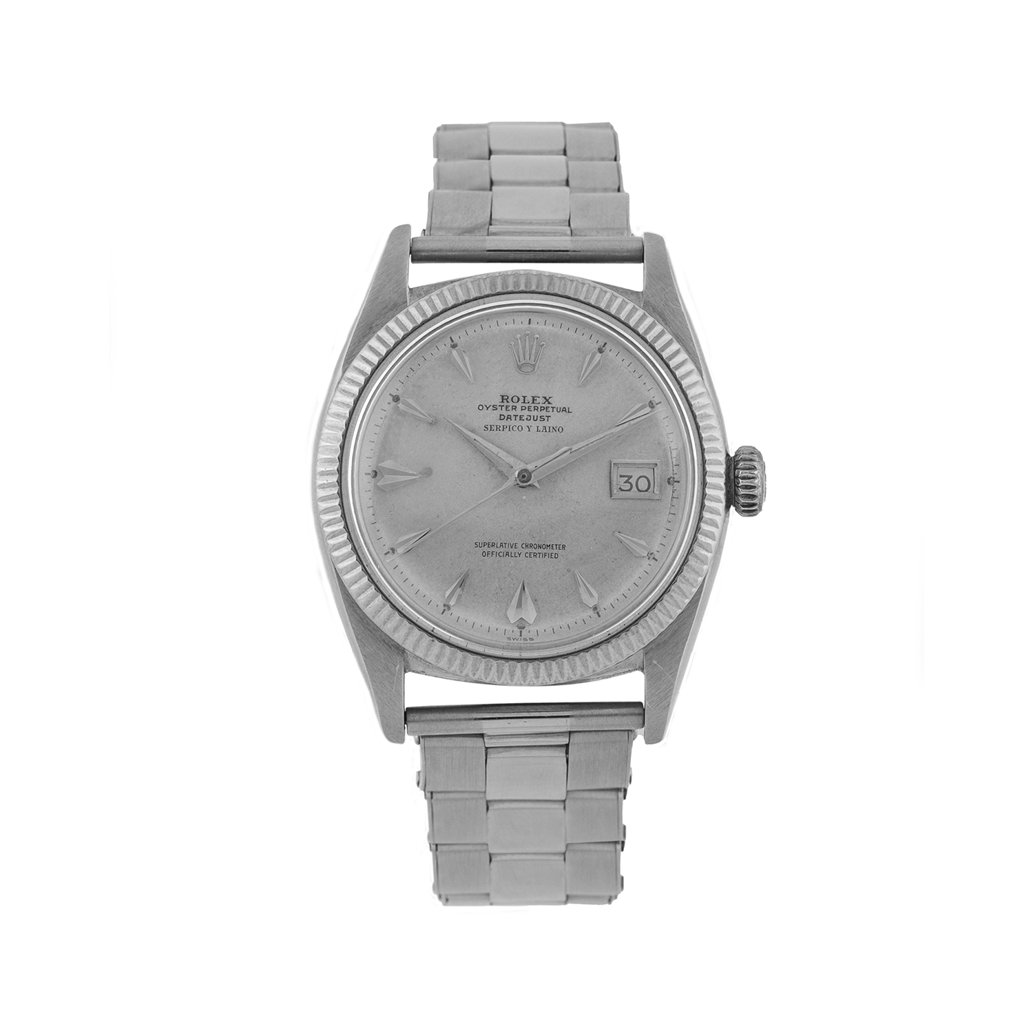Rolex Ref. 6605 Datejust "Ovettone"