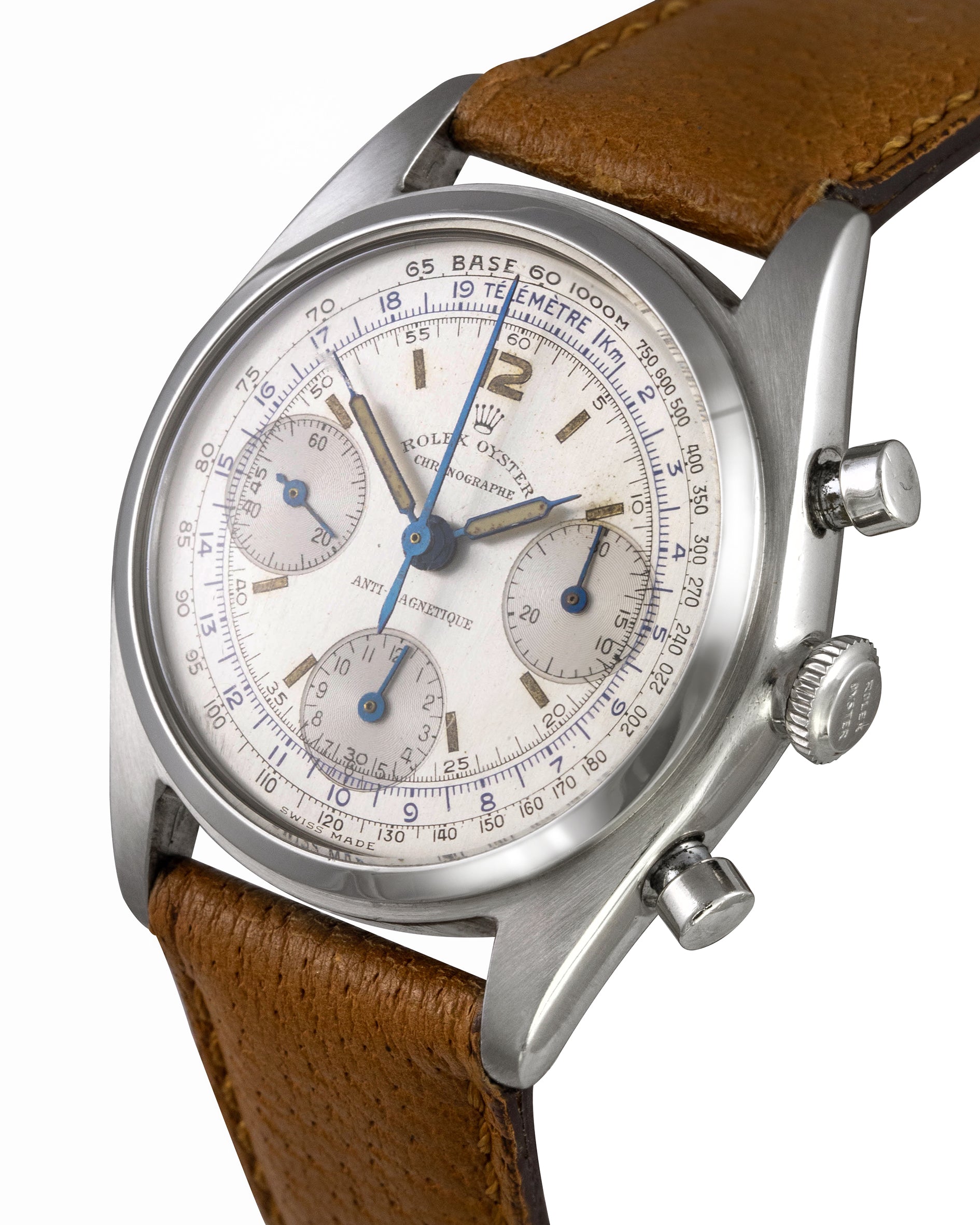 Rolex 4537 monoblocco antimagnetic steel