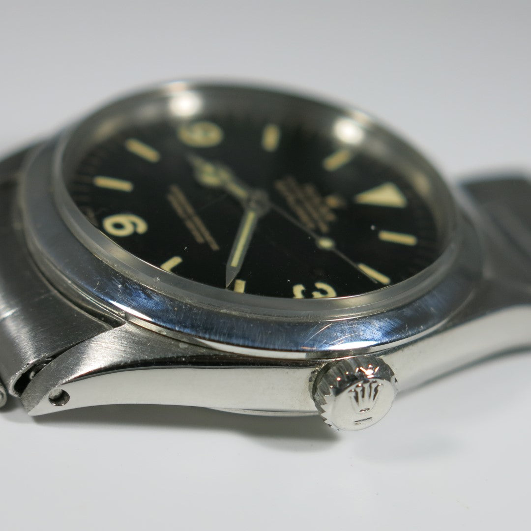 Rolex Explorer "gilt" dial with papers