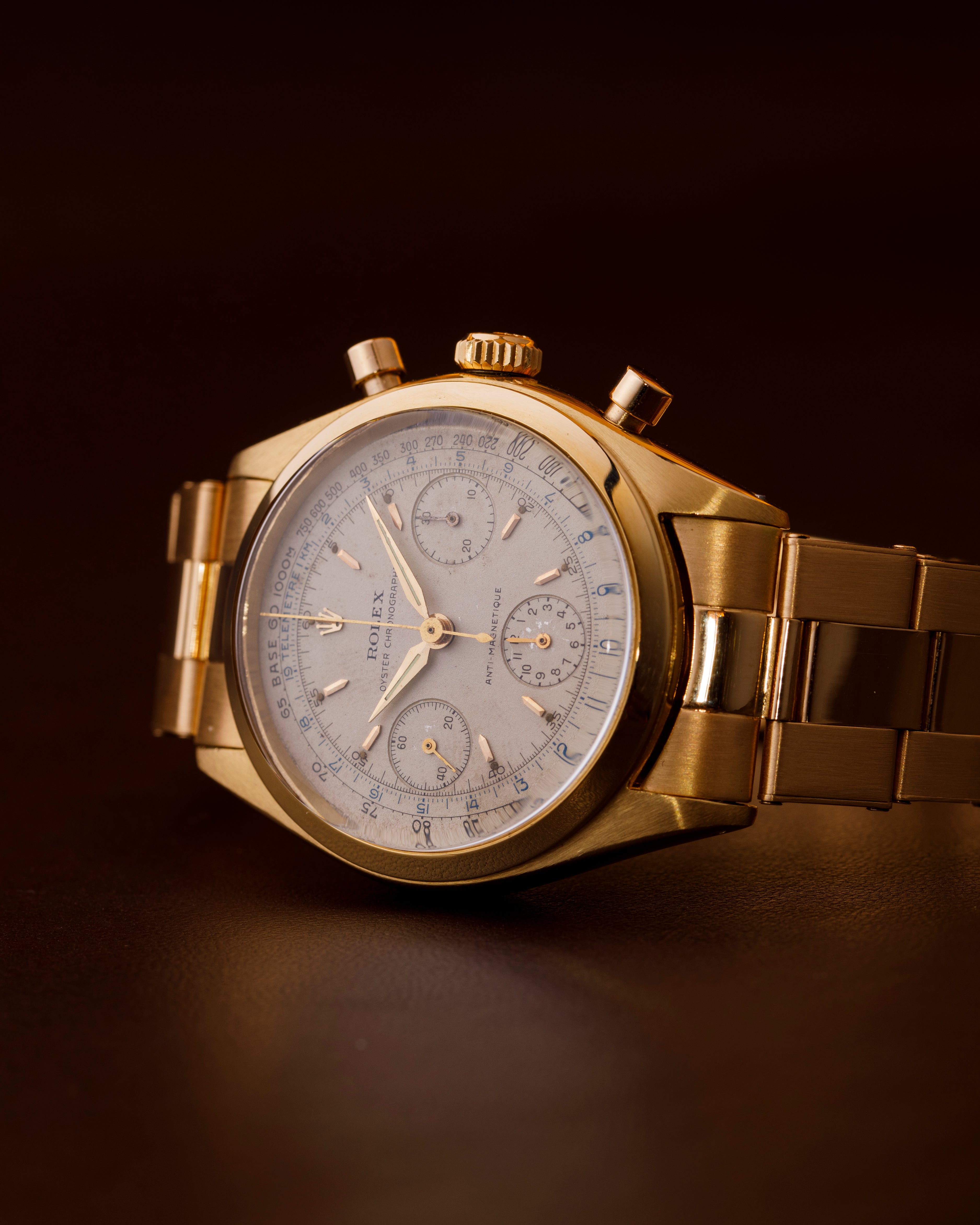 Rolex Oyster Chronograph Anti - Magnetic Ref. 6234 yellow gold 18 kt