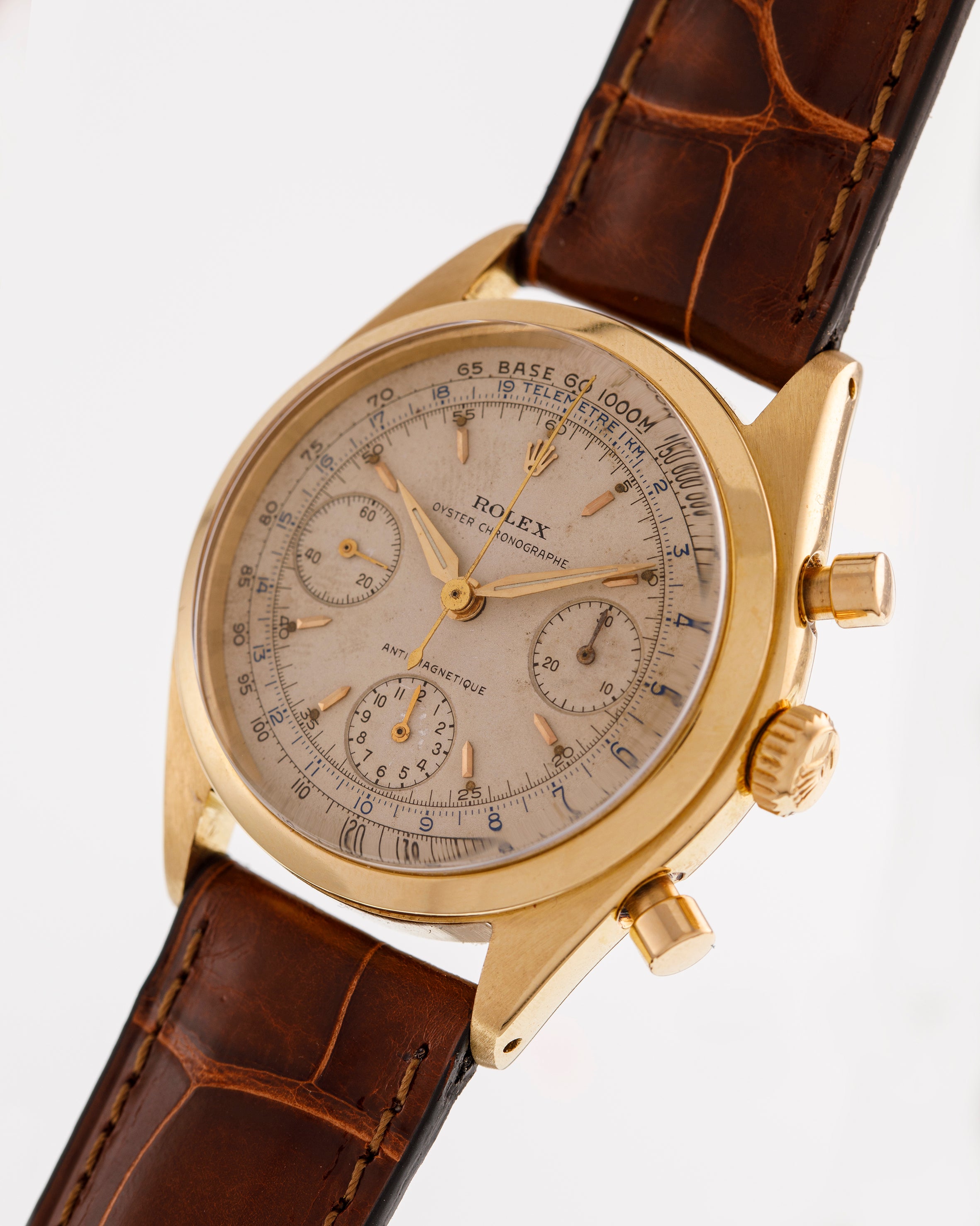 Rolex Oyster Chronograph Anti - Magnetic Ref. 6234 yellow gold 18 kt