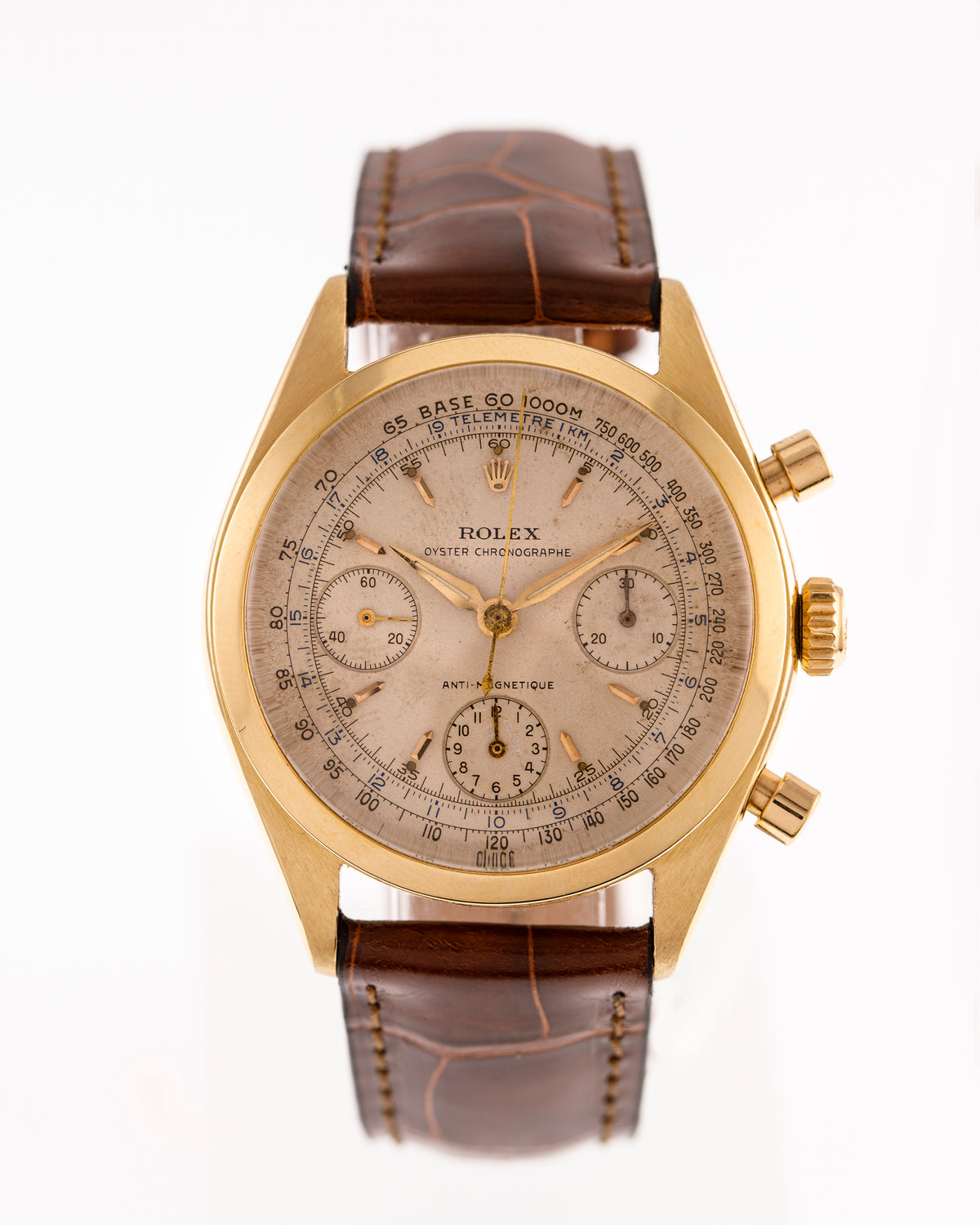 Rolex Oyster Chronograph Anti - Magnetic Ref. 6234 yellow gold 18 kt