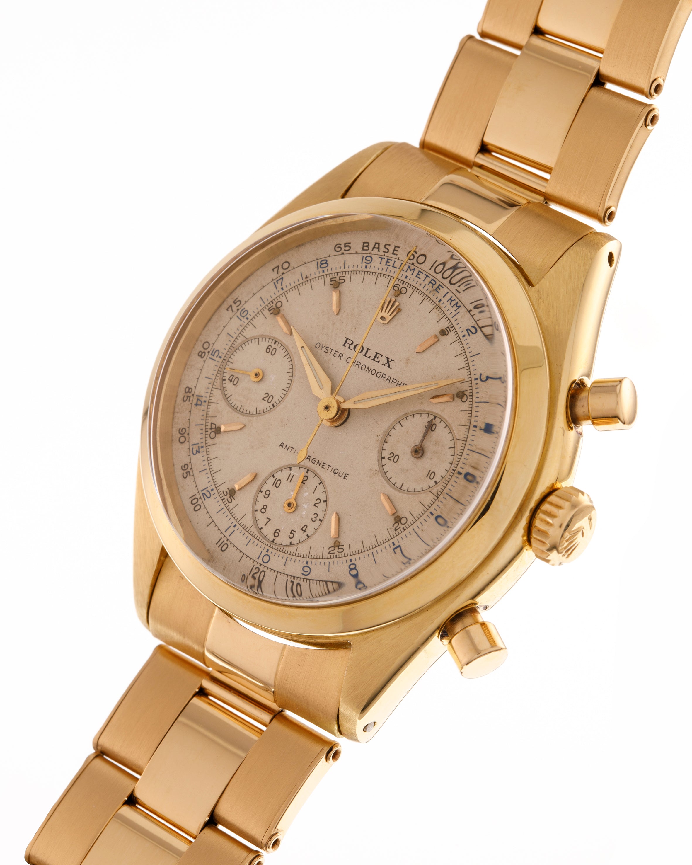 Rolex Oyster Chronograph Anti - Magnetic Ref. 6234 yellow gold 18 kt