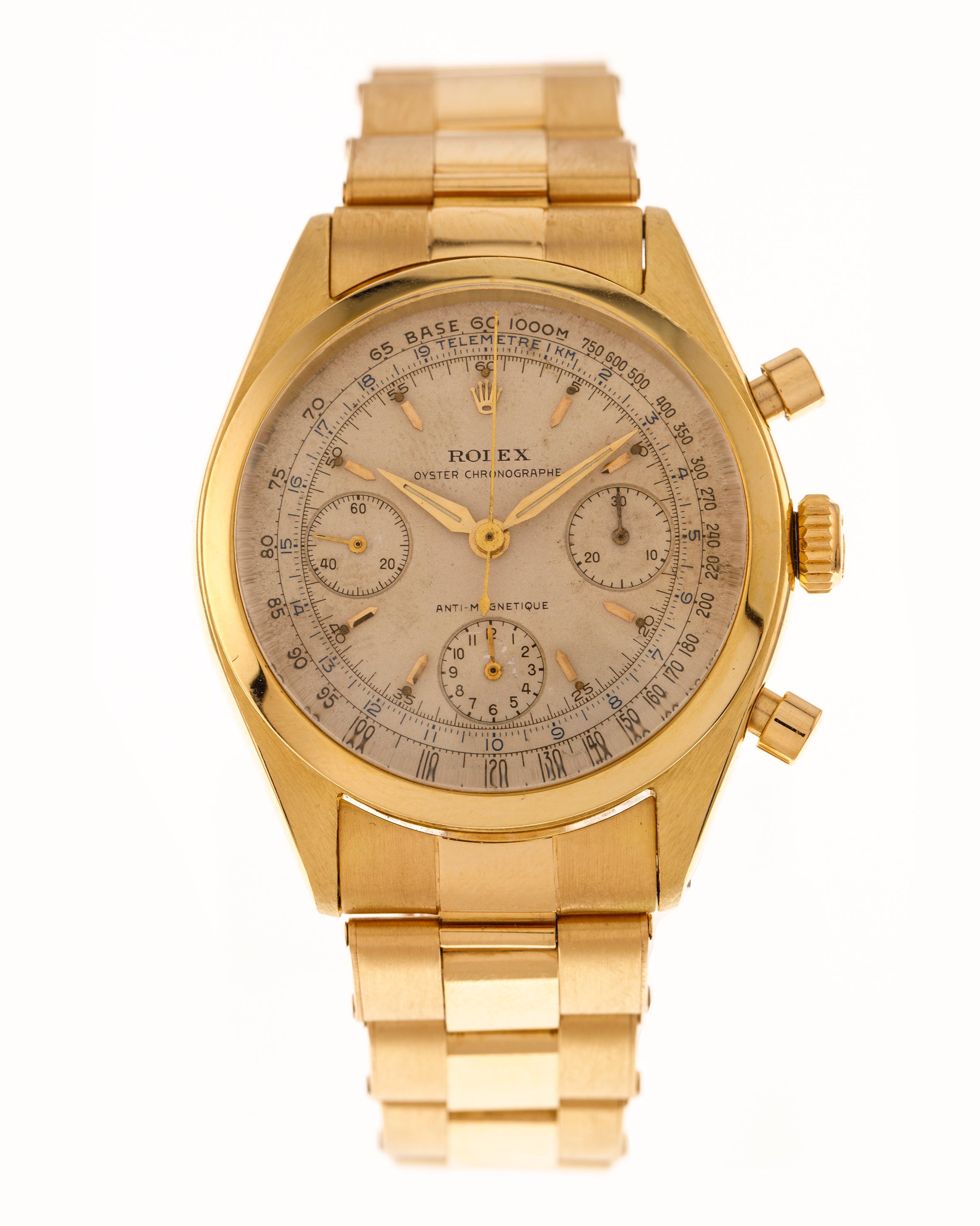 Rolex Oyster Chronograph Anti - Magnetic Ref. 6234 yellow gold 18 kt