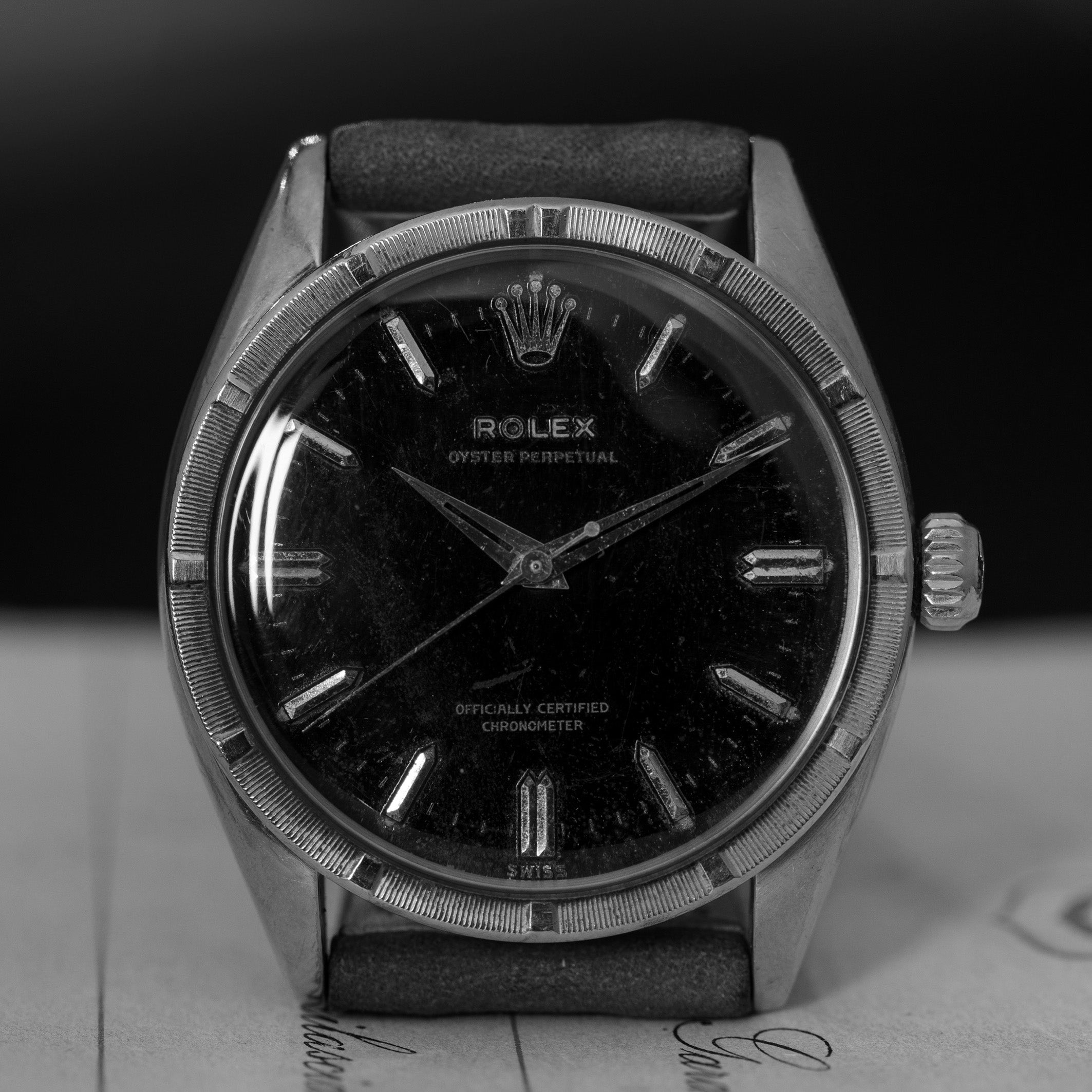 Rolex Oyster Perpetual Black Dial