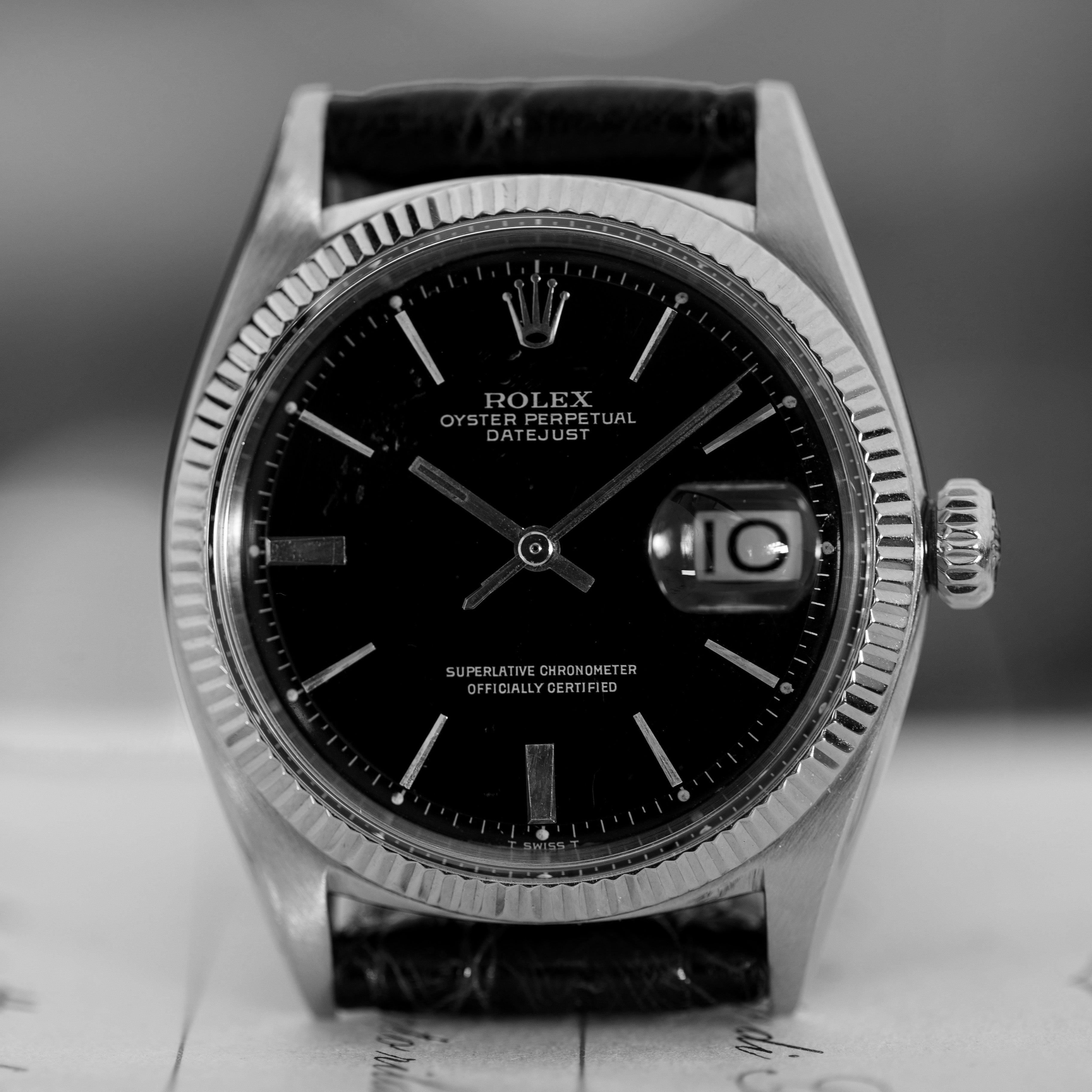 Rolex Oyster Perpetual Date just gilt dial