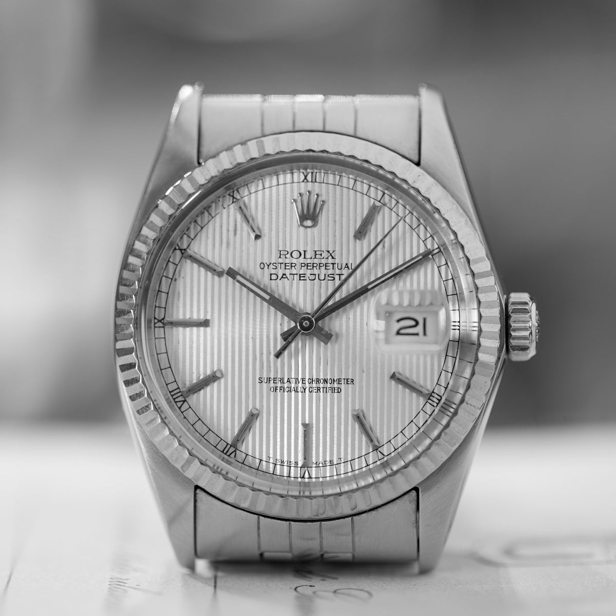 Rolex Oyster Perpetual Datejust tapisseriedial