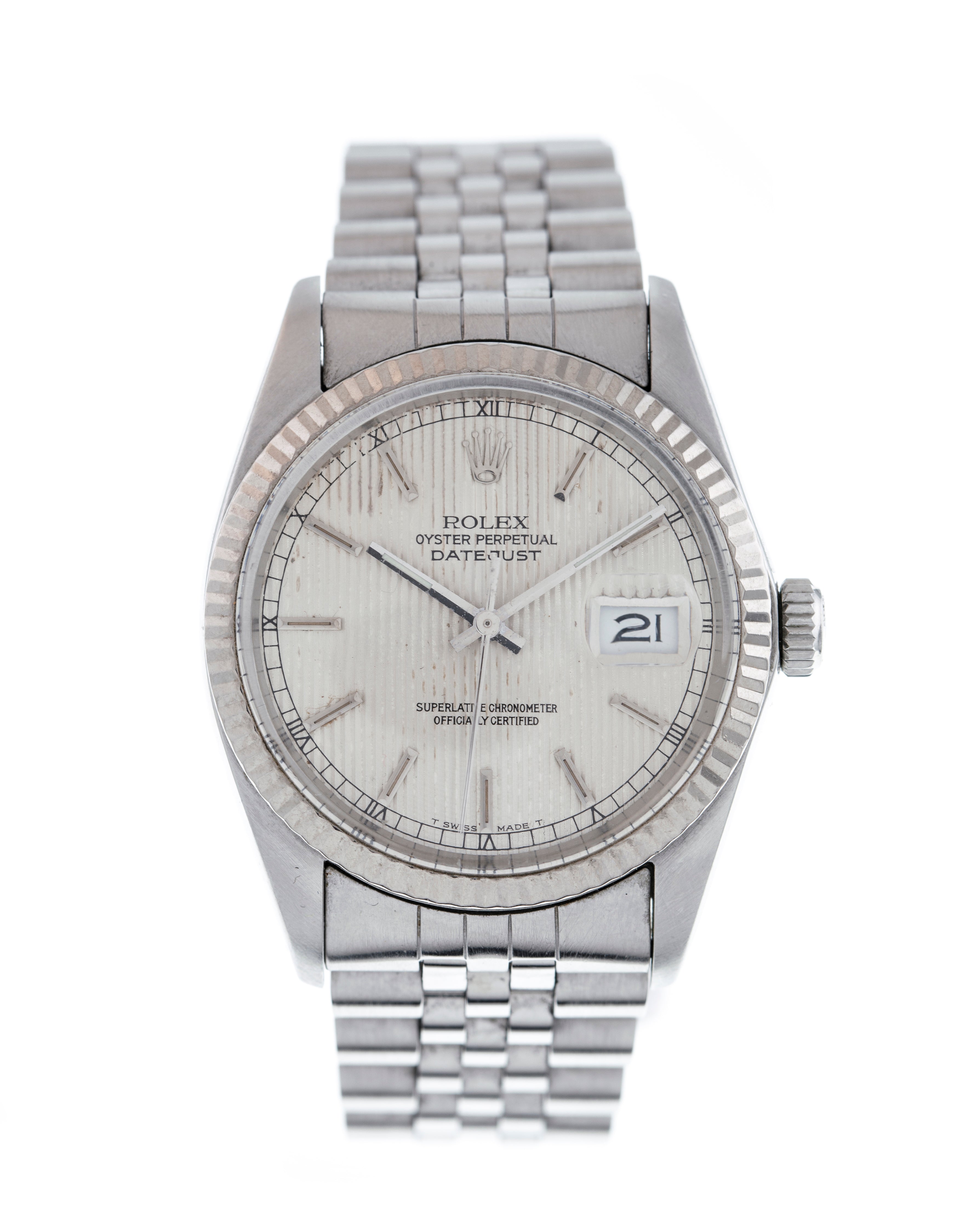 Rolex Oyster Perpetual Datejust tapisseriedial