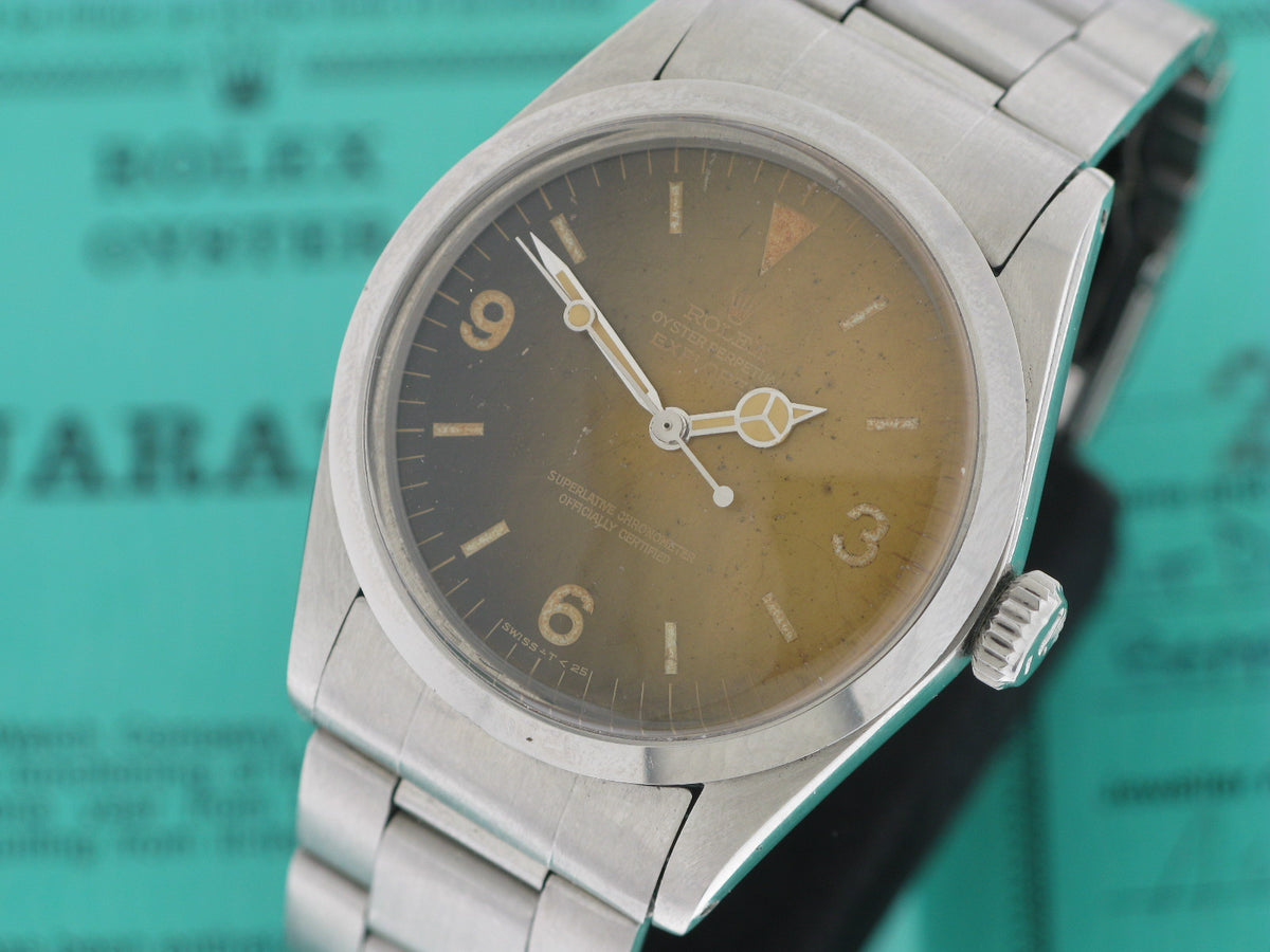 Rolex Oyster Perpetual Explorer ref. 1016 with original military documents