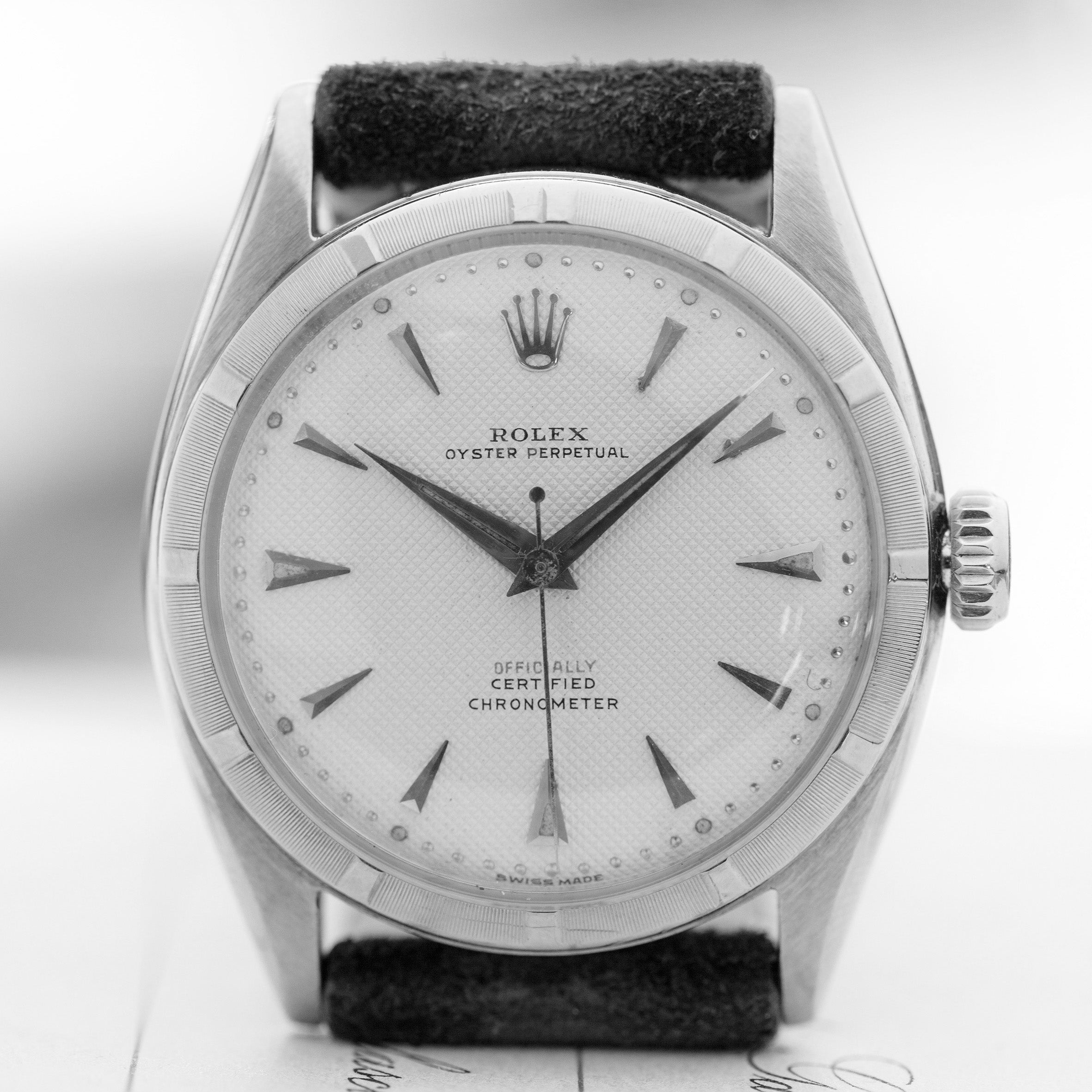 Rolex Oyster Perpetual Red Officially Ref.6085