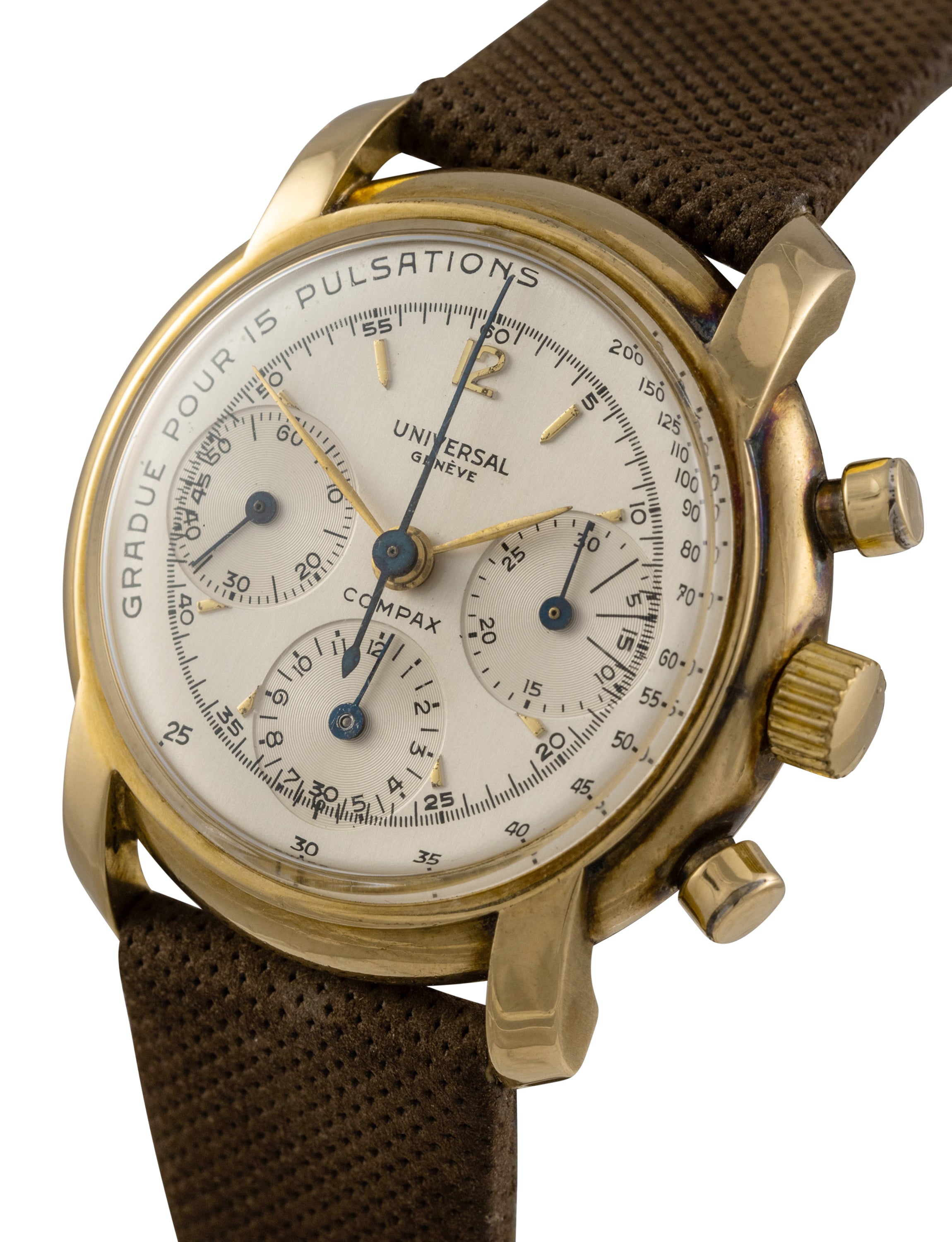 ★最終値★【Universal Geneve】ユニバーサル 限定値下げUniversal Geneve AT 866101 白文字盤