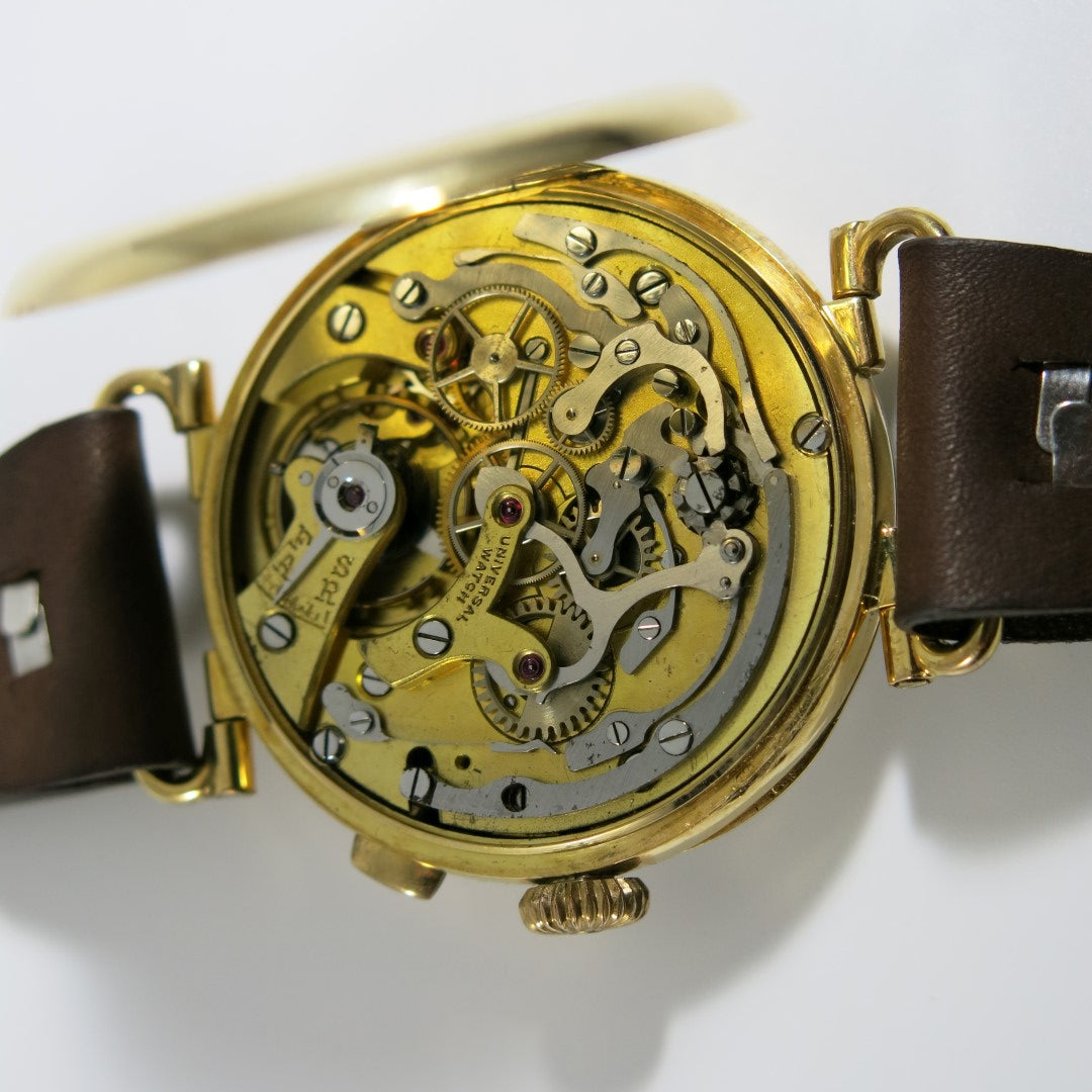 Universal Watch Genève oversize enamel dial