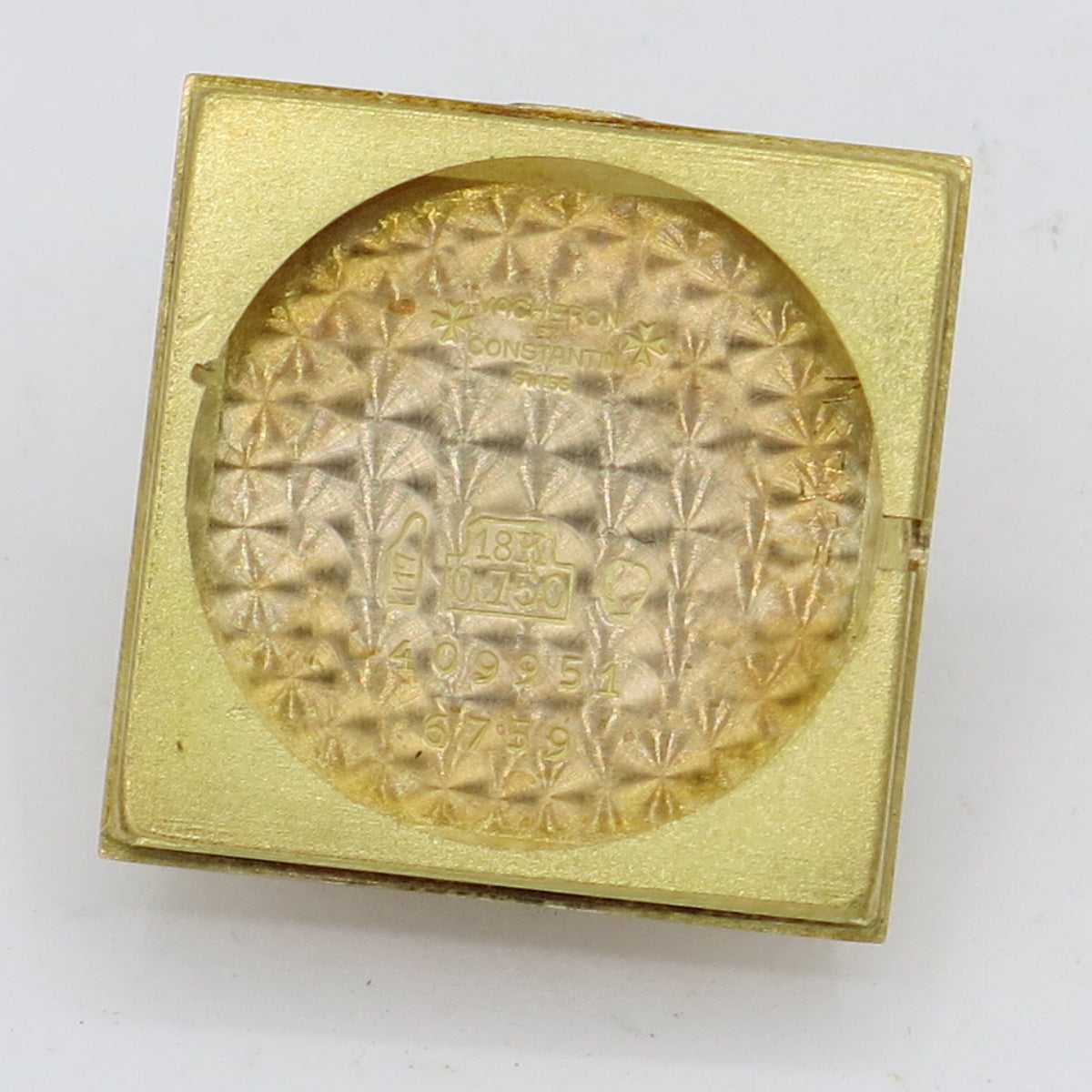Vacheron Constantin lady wristwatch in 18 kt yellow gold