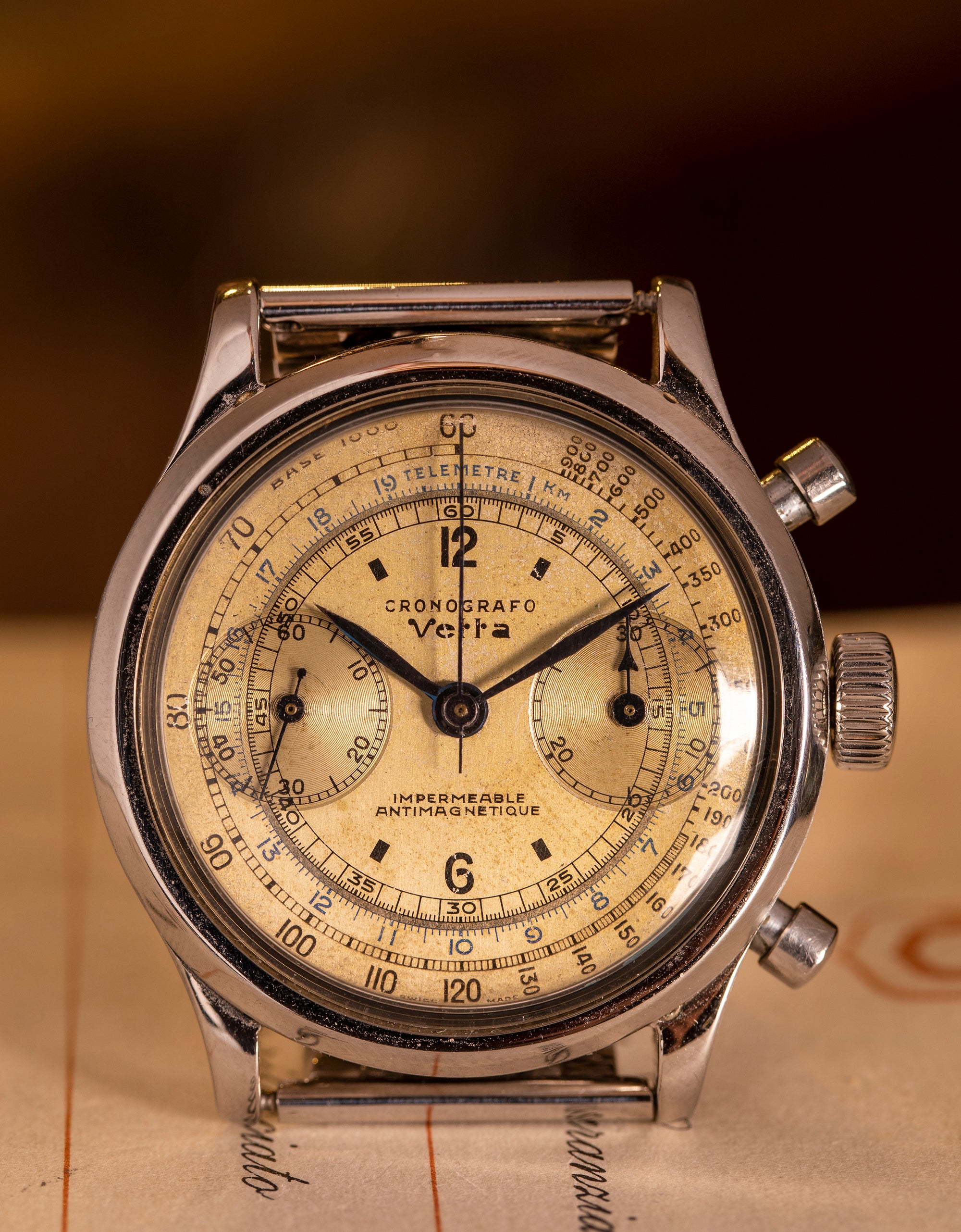 Vetta "Impermeable" Antimagnetique Chronograph